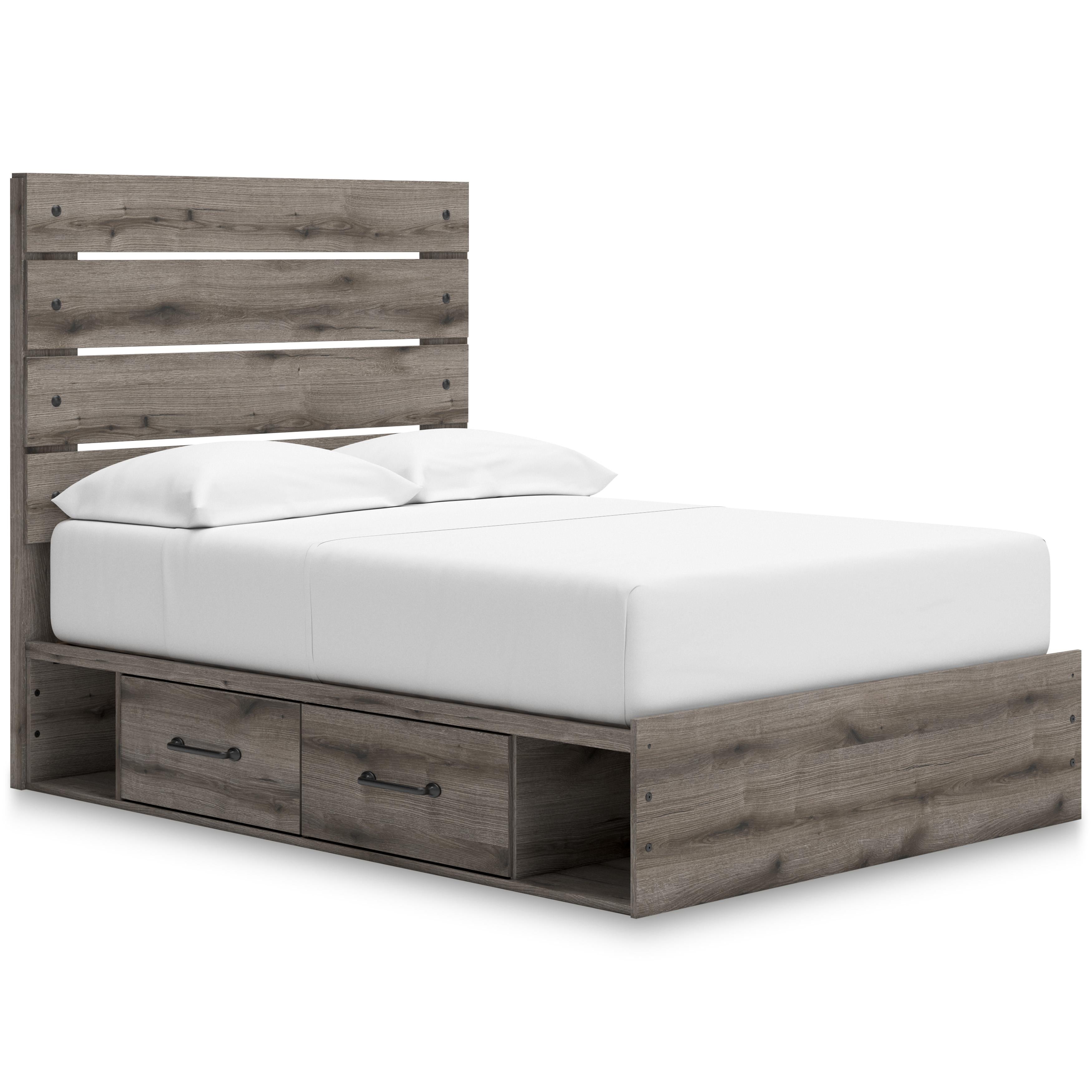 Signature Design by Ashley Graystorm PCB2405B17 Full Panel Bed with Storage - Image 1