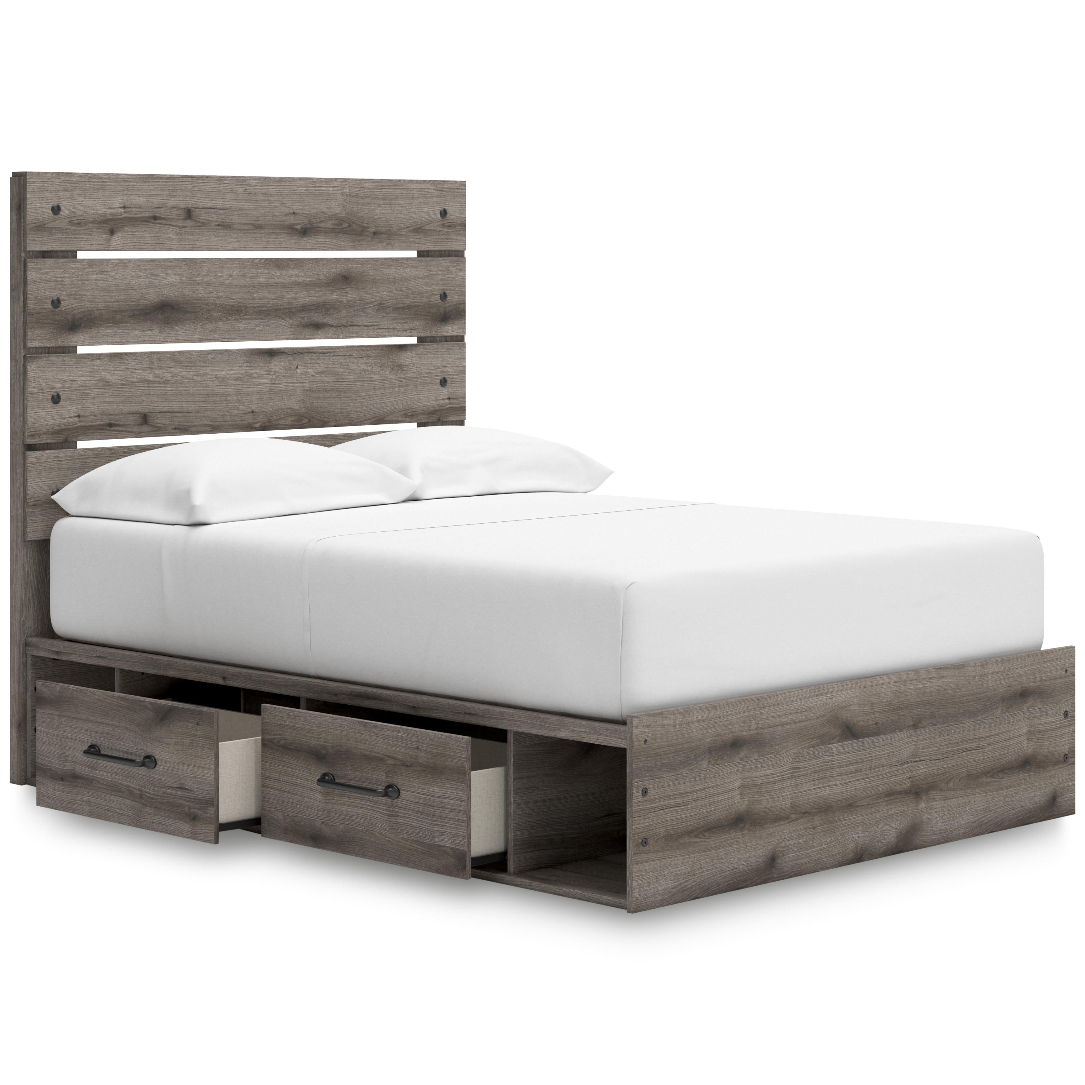 Signature Design by Ashley Graystorm PCB2405B17 Full Panel Bed with Storage - Image 2