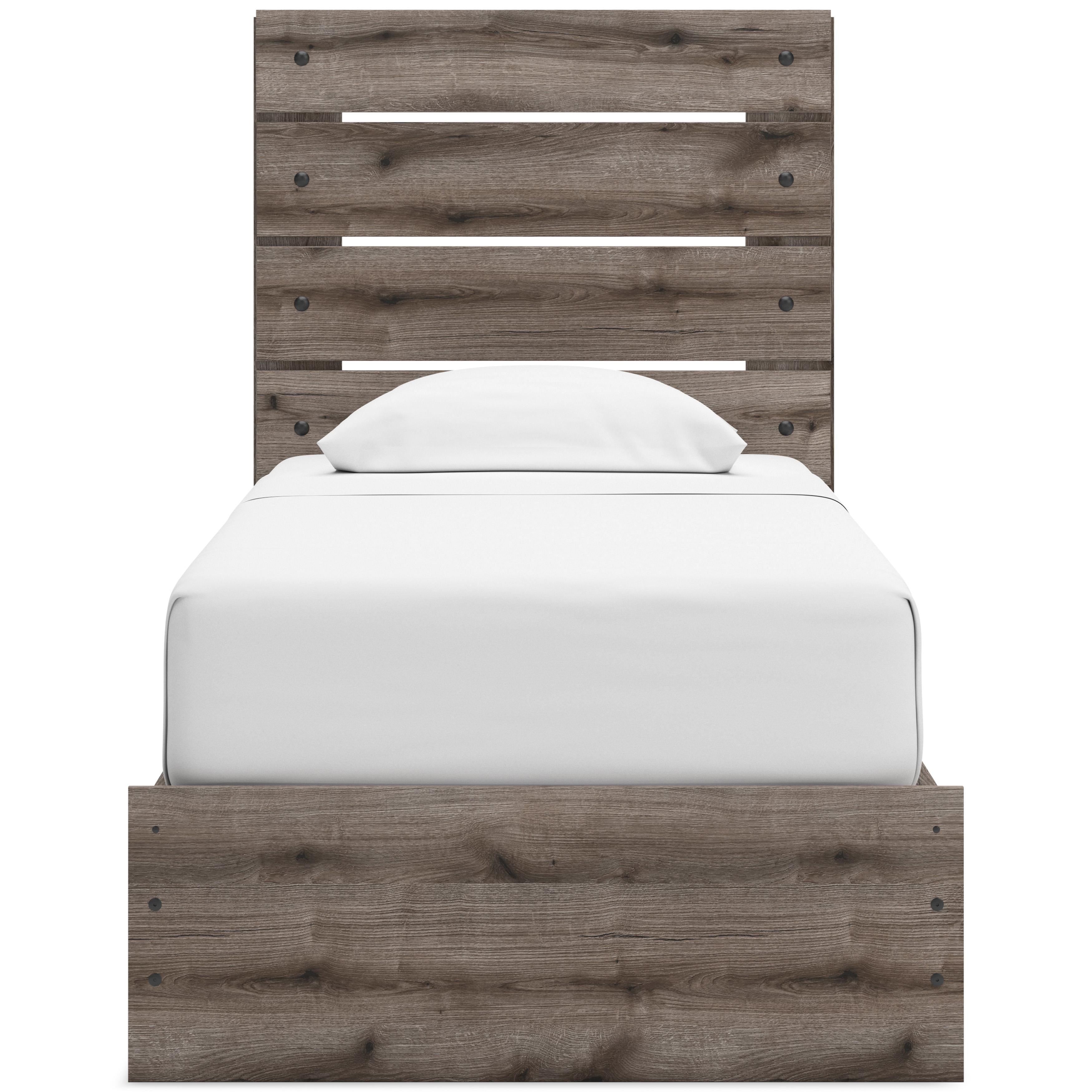 Signature Design by Ashley Graystorm PCB2405B19 Twin Panel Bed with Storage - Image 3