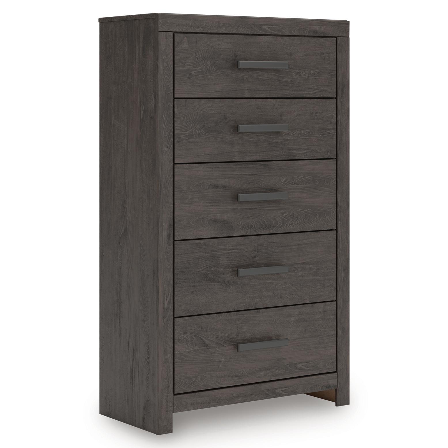 Signature Design by Ashley Prendonea B3789-46 Five Drawer Chest - Image 1
