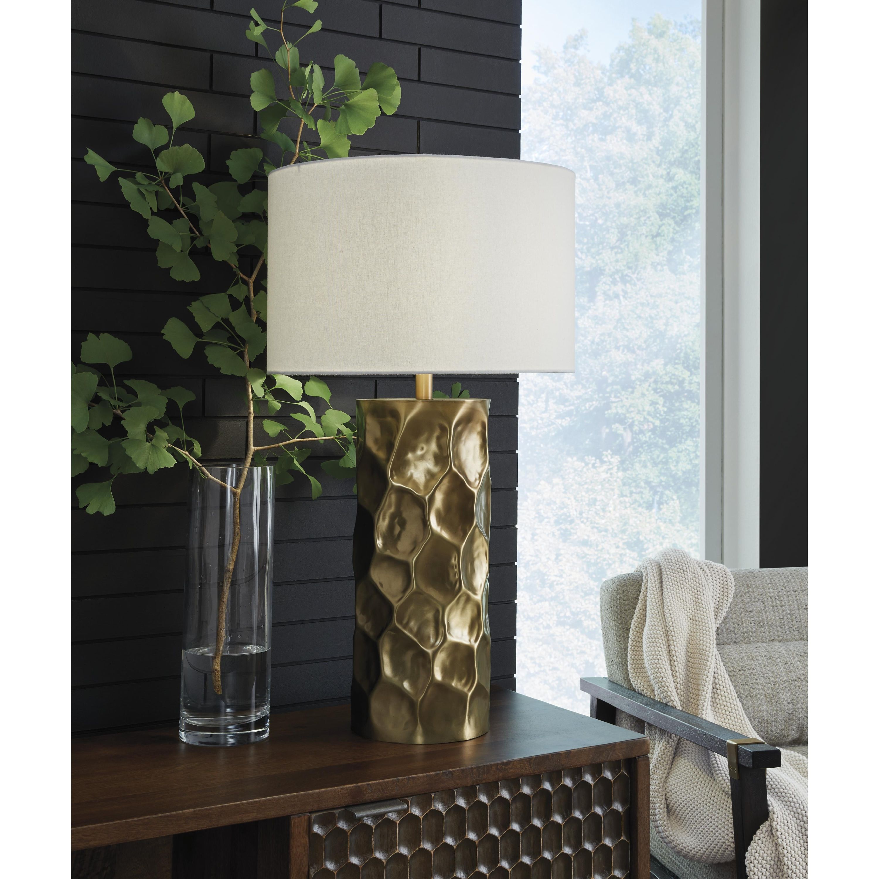 Signature Design by Ashley Marshawn L207524 Metal Table Lamp - Image 2