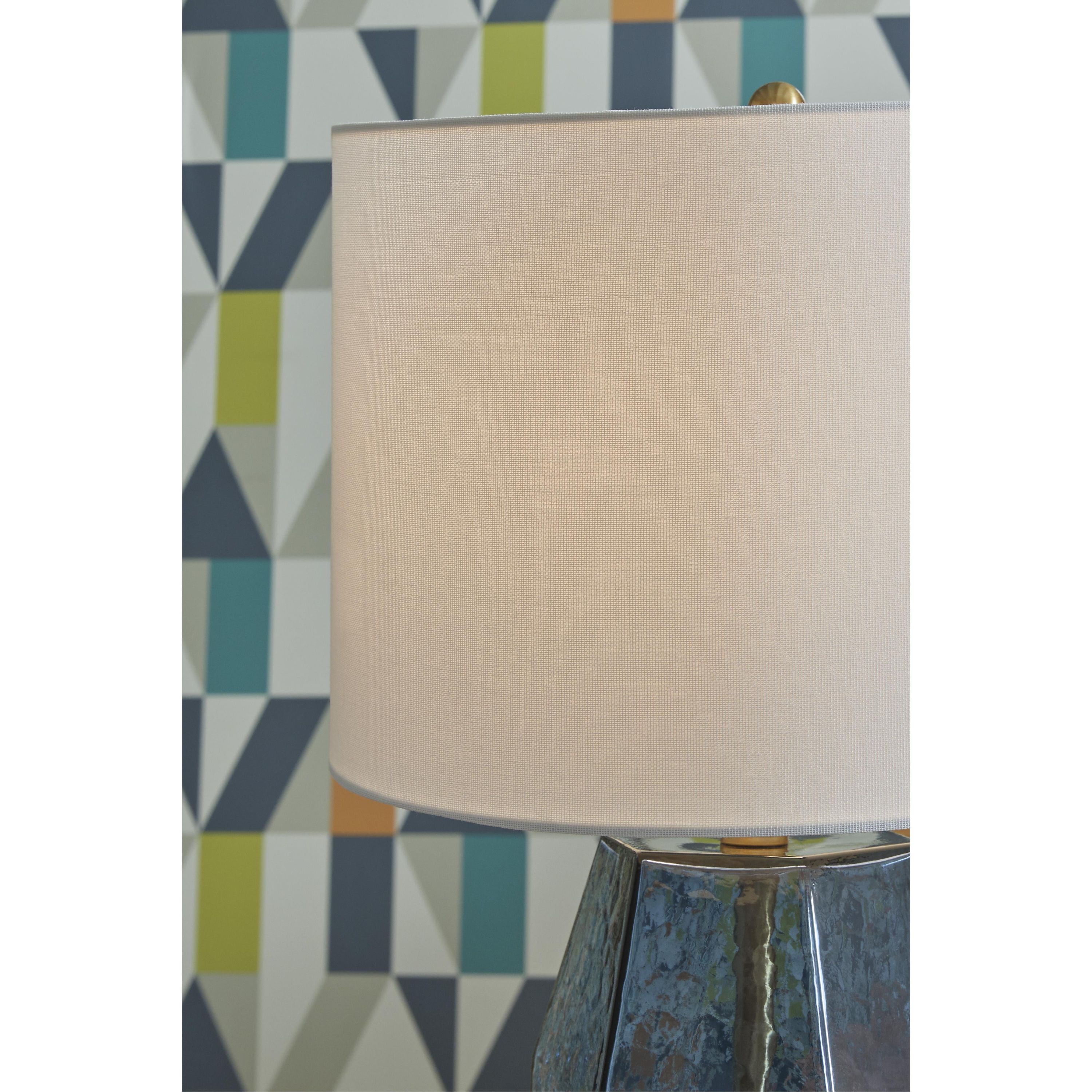Signature Design by Ashley Tallow L430854 Glass Table Lamp - Image 3