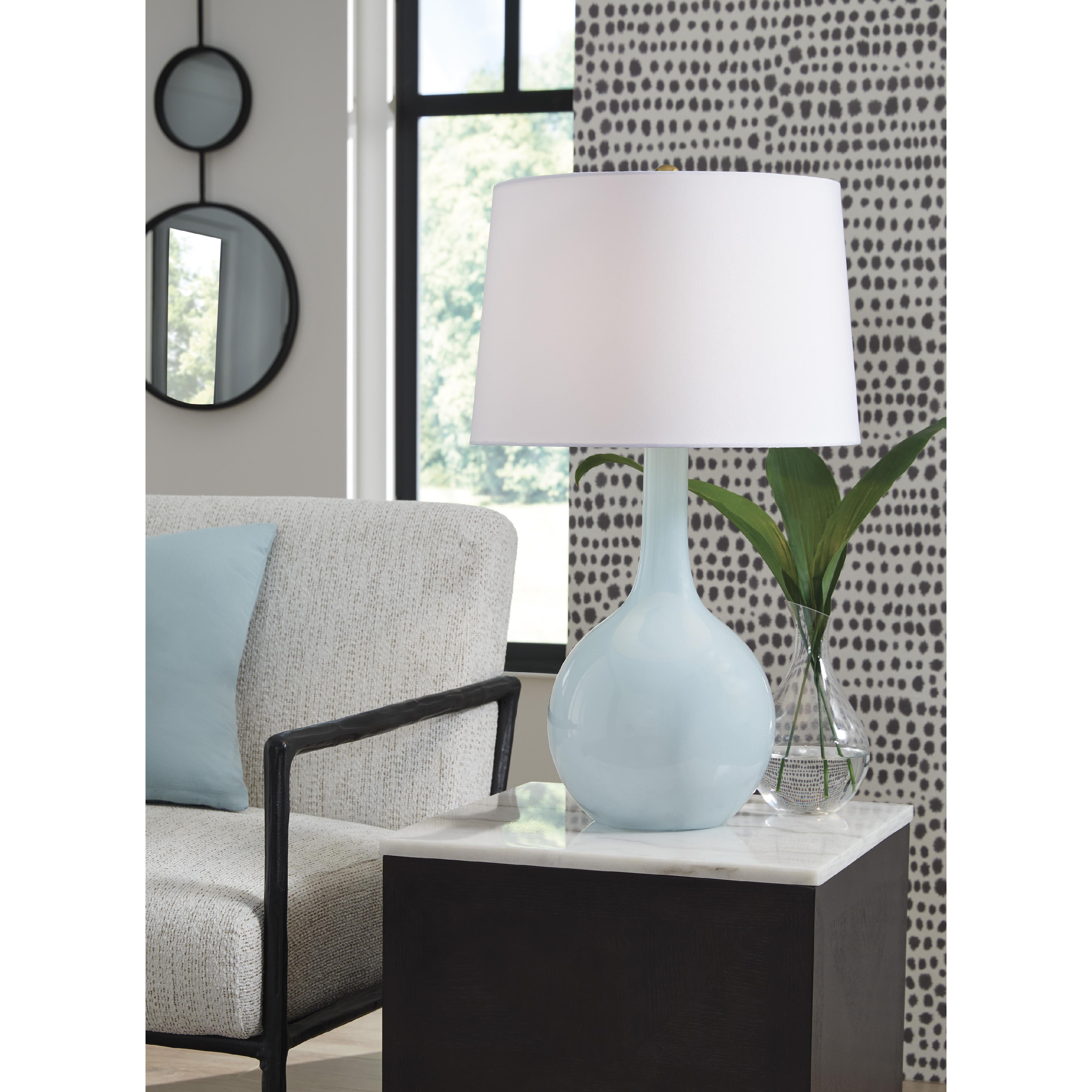 Signature Design by Ashley Rylanton L430874 Glass Table Lamp - Image 2