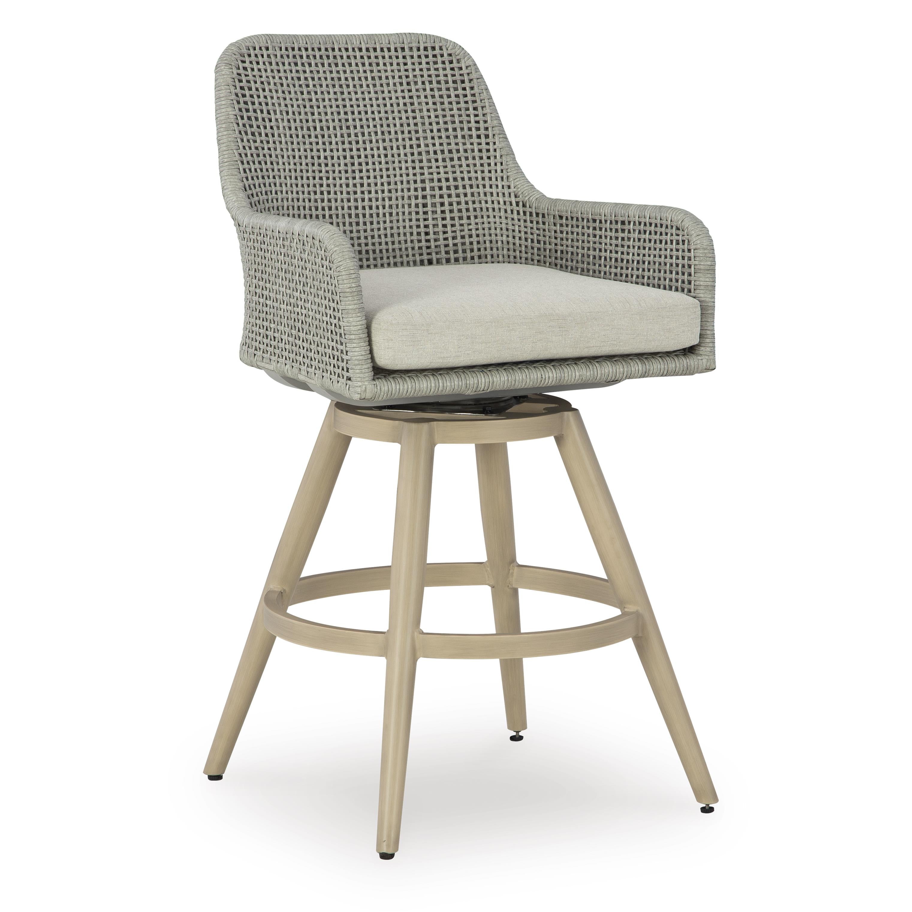 Signature Design by Ashley Seton Creek P798-130 Barstool with Cushion - Image 1