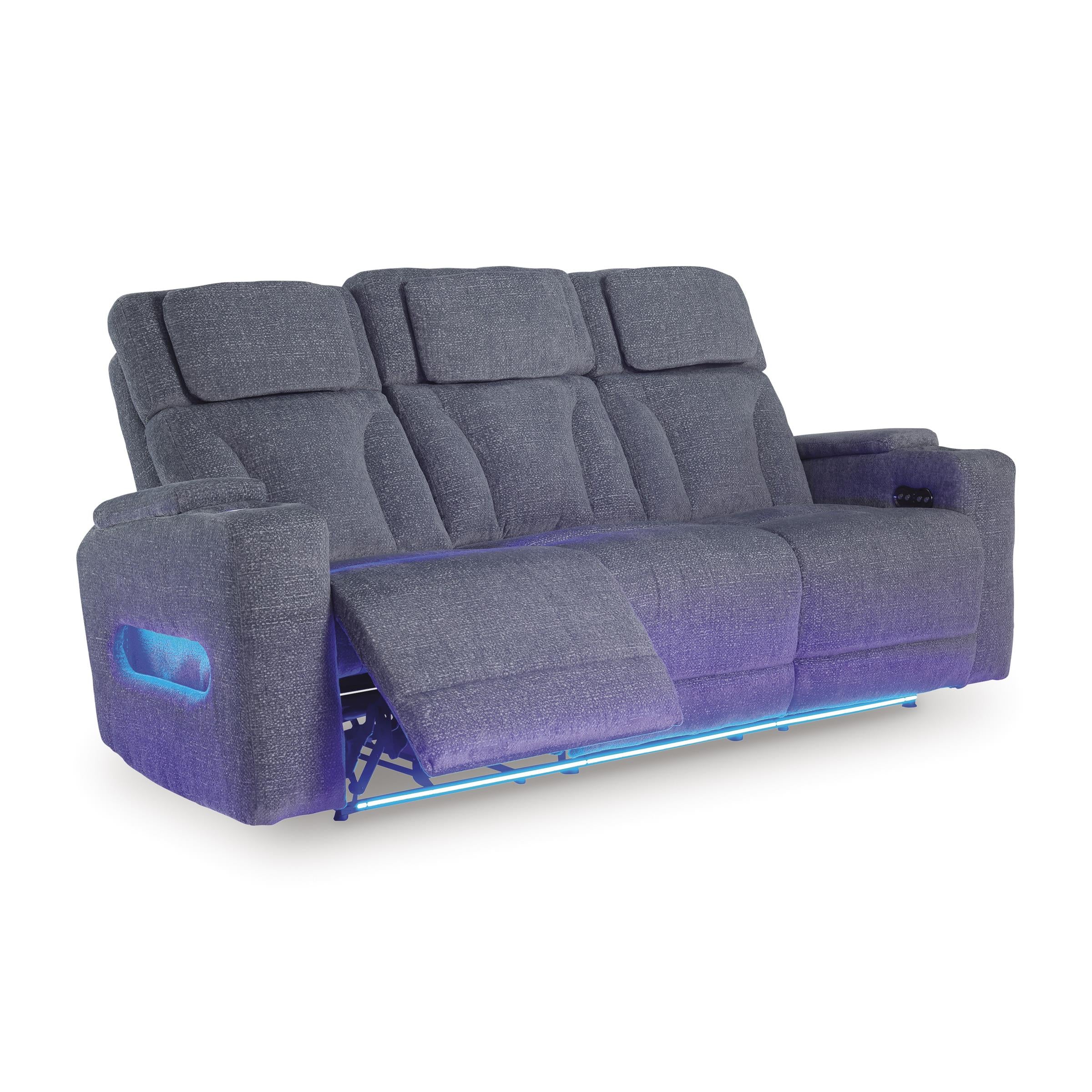 Signature Design by Ashley Studio Cave PC4980215 Power Reclining Sofa with Adjustable Headrest - Image 2