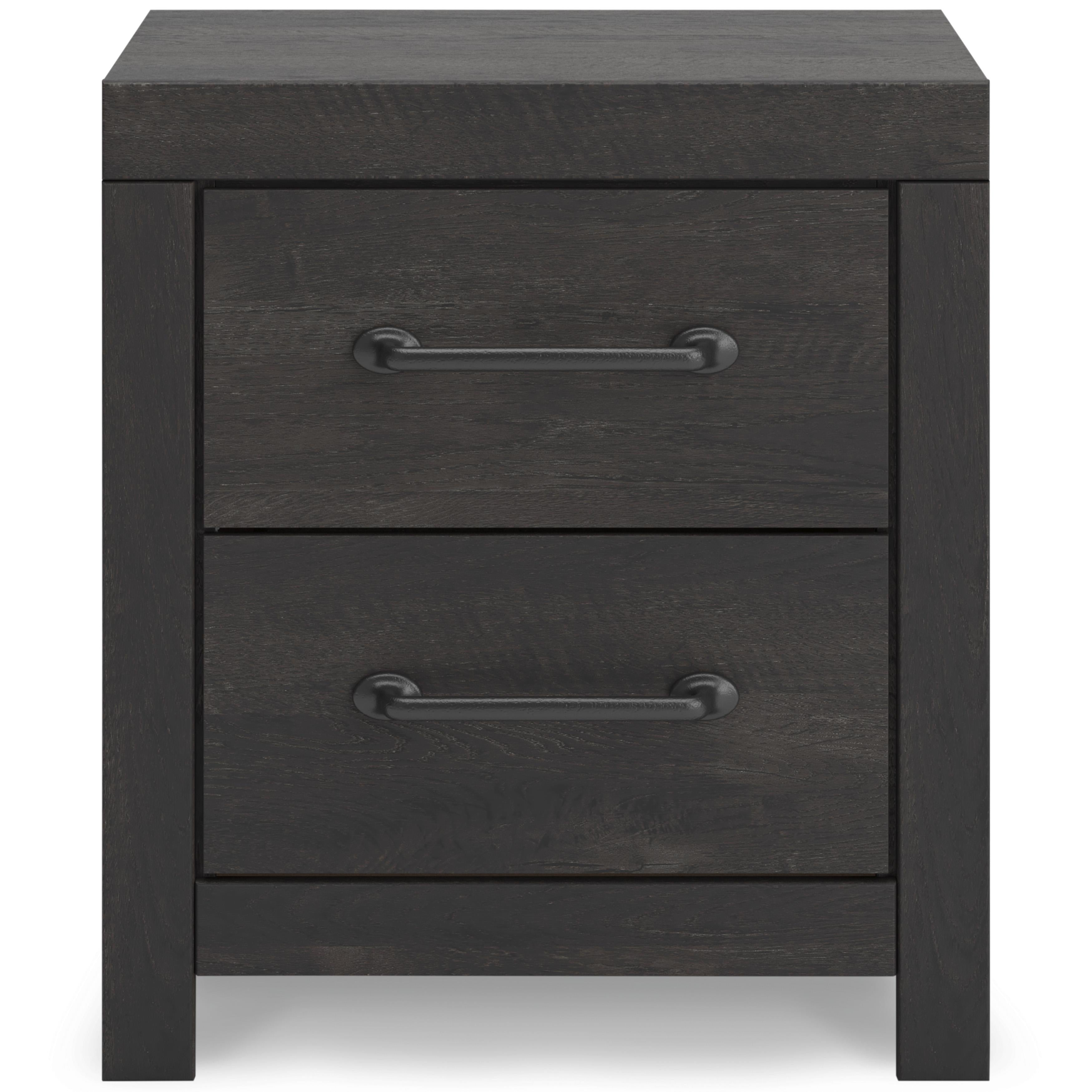 Signature Design by Ashley Hollivern PCB2108-92 Two Drawer Night Stand - Image 3
