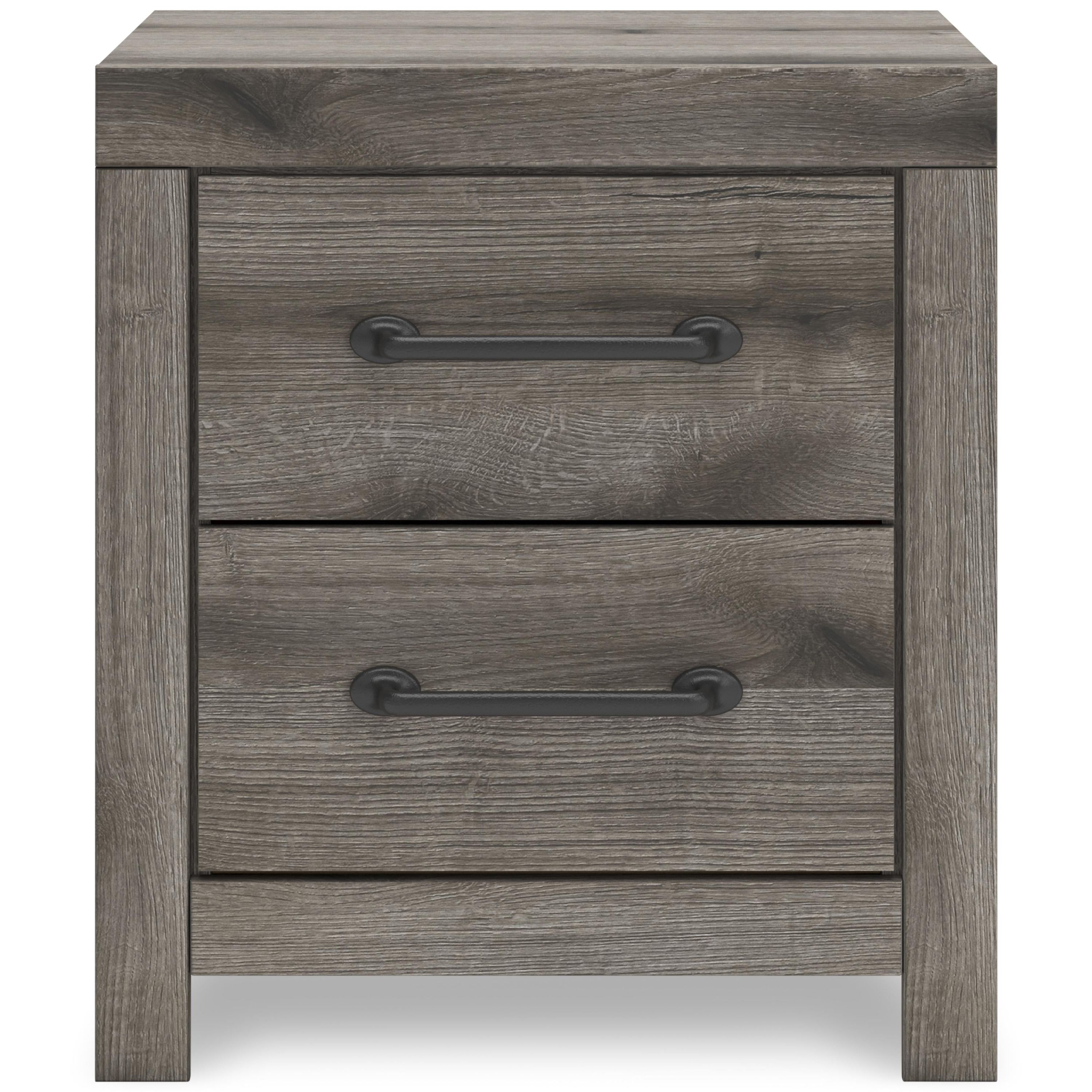 Signature Design by Ashley Graystorm PCB2405-92 Two Drawer Night Stand - Image 3