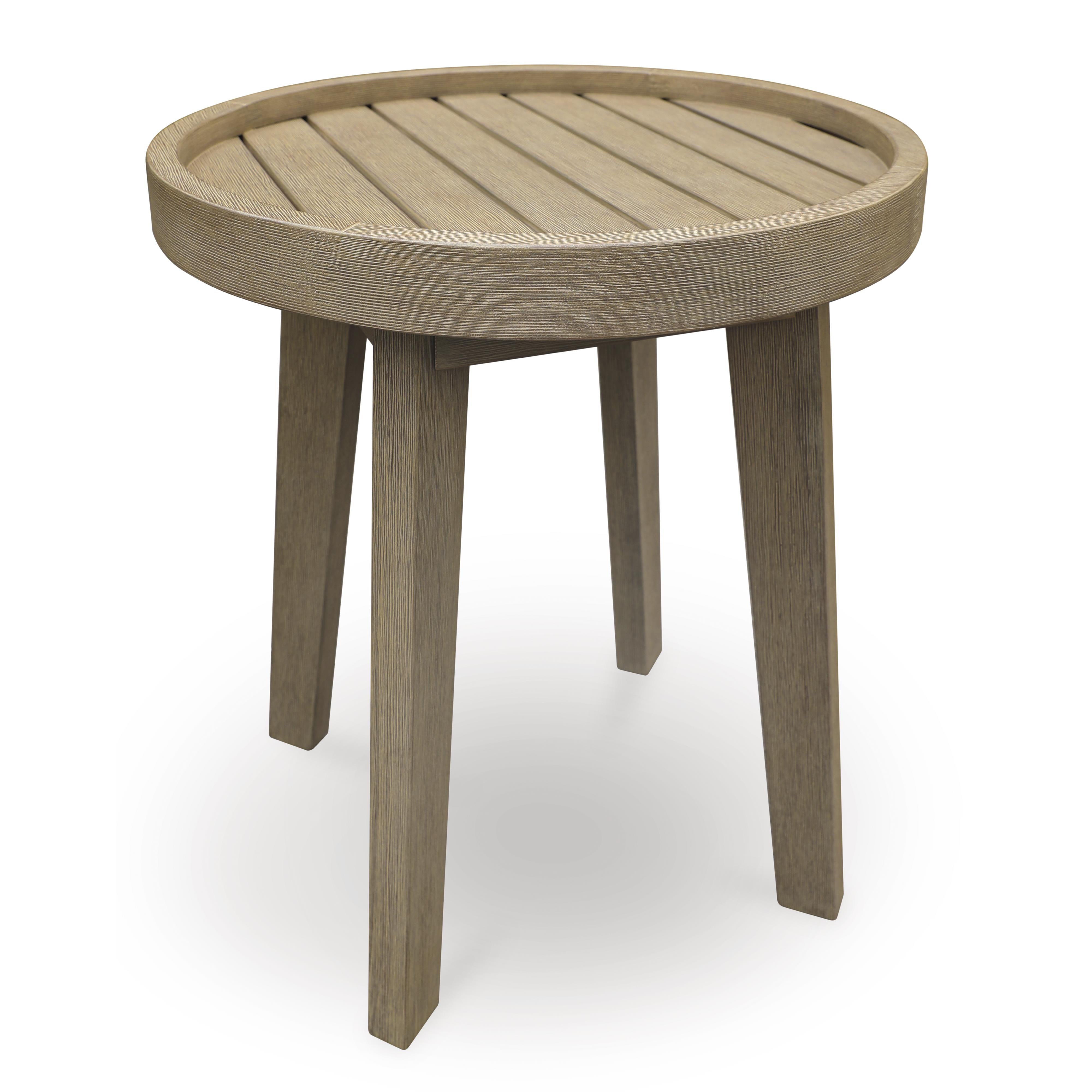 Signature Design by Ashley Marina Sun PCP204-706 Round End Table - Image 1