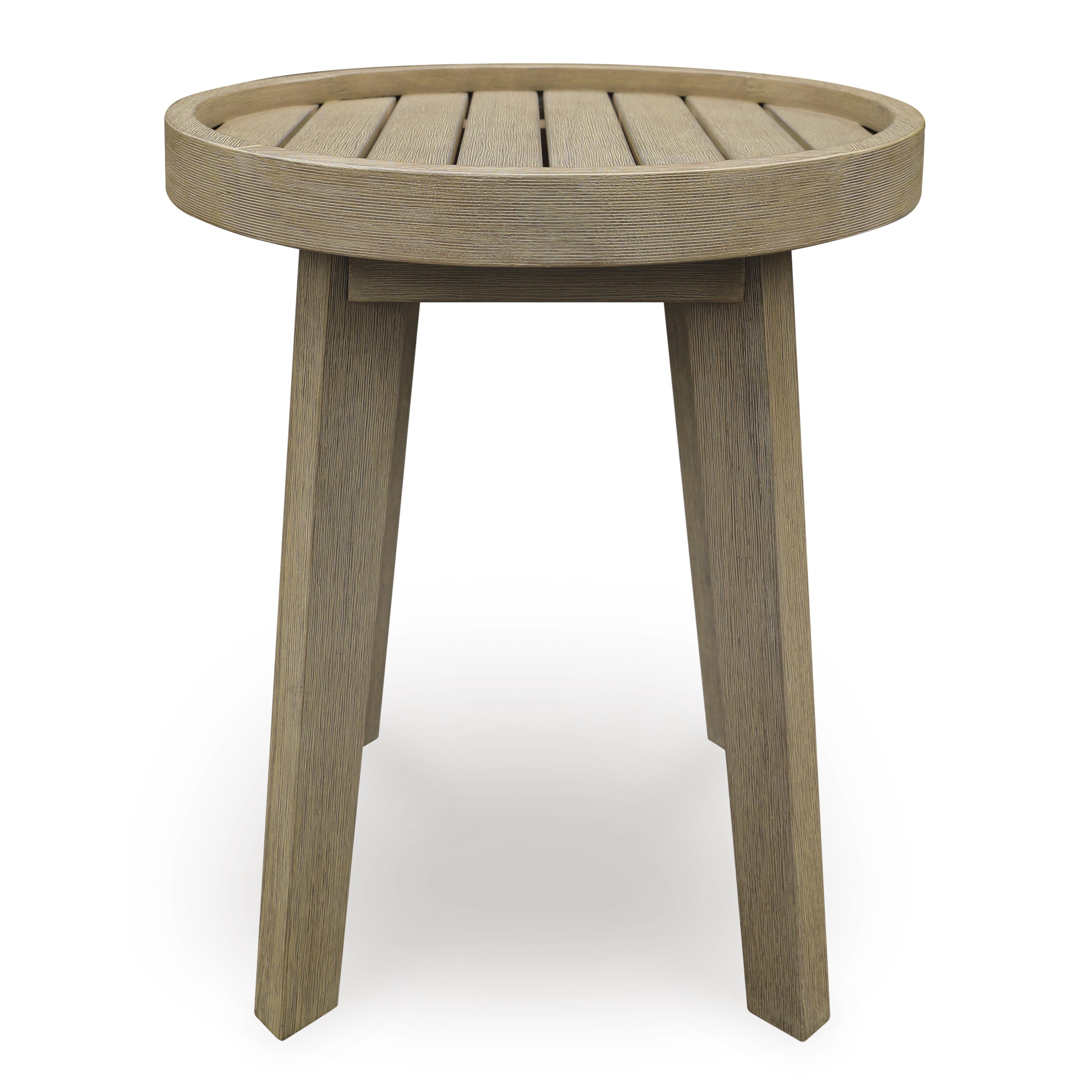 Signature Design by Ashley Marina Sun PCP204-706 Round End Table - Image 2