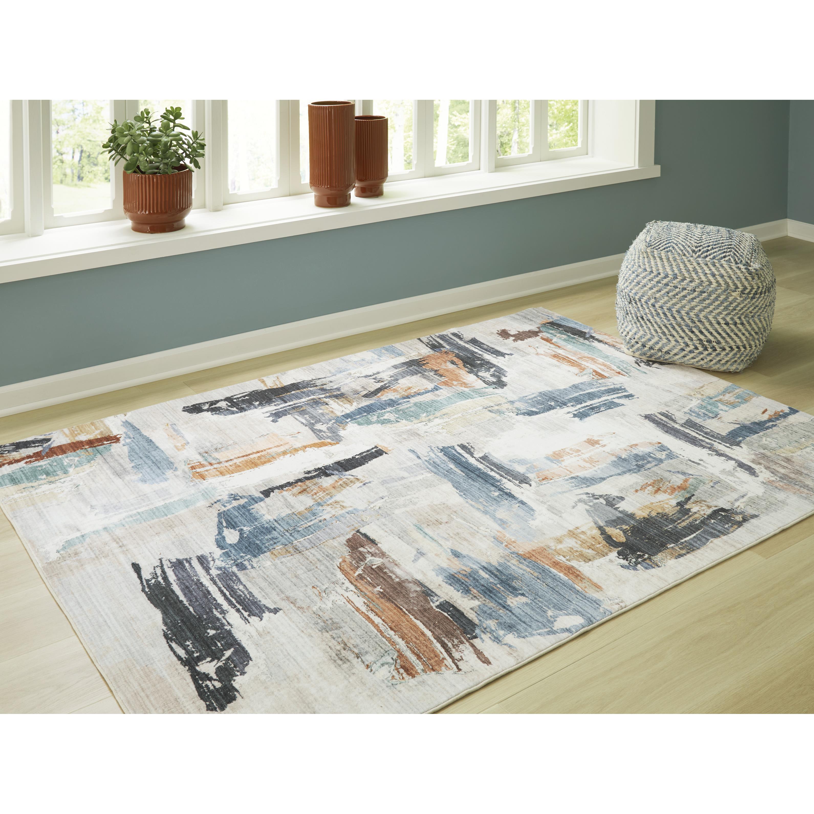 Signature Design by Ashley Hessland R407051 Washable Large Rug - Image 2