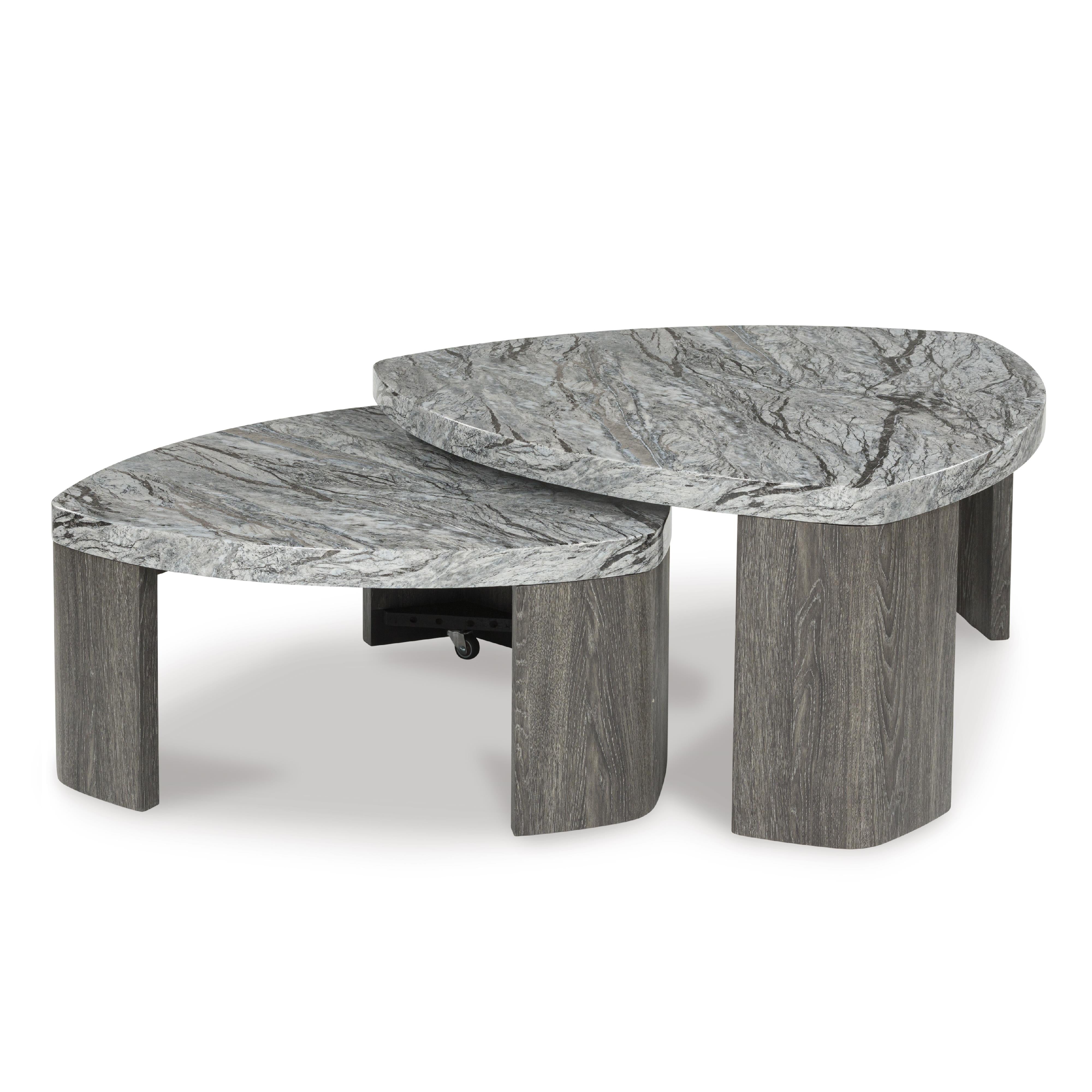 Signature Design by Ashley Surmour T600-0 Stacked Cocktail Table - Image 1
