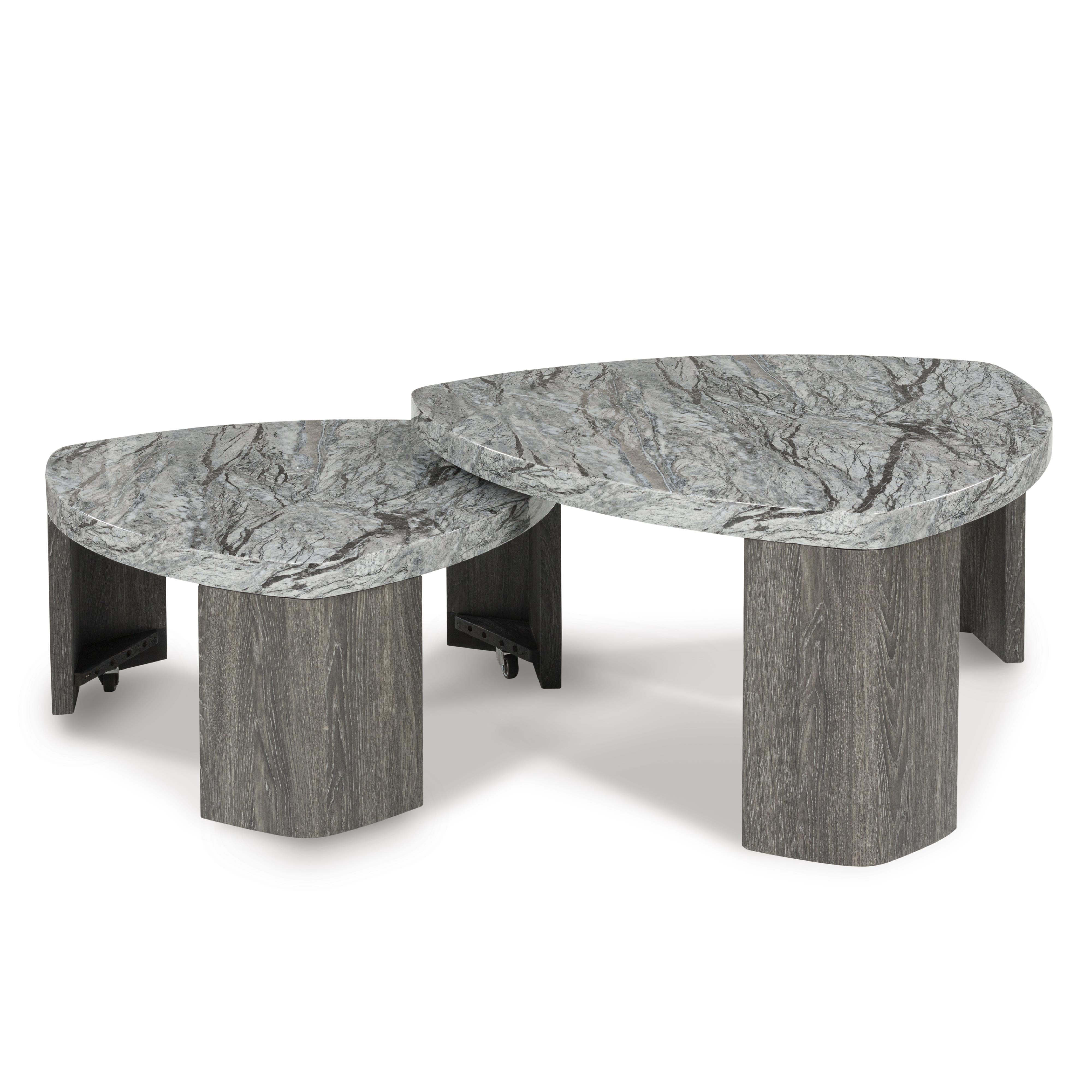 Signature Design by Ashley Surmour T600-0 Stacked Cocktail Table - Image 2