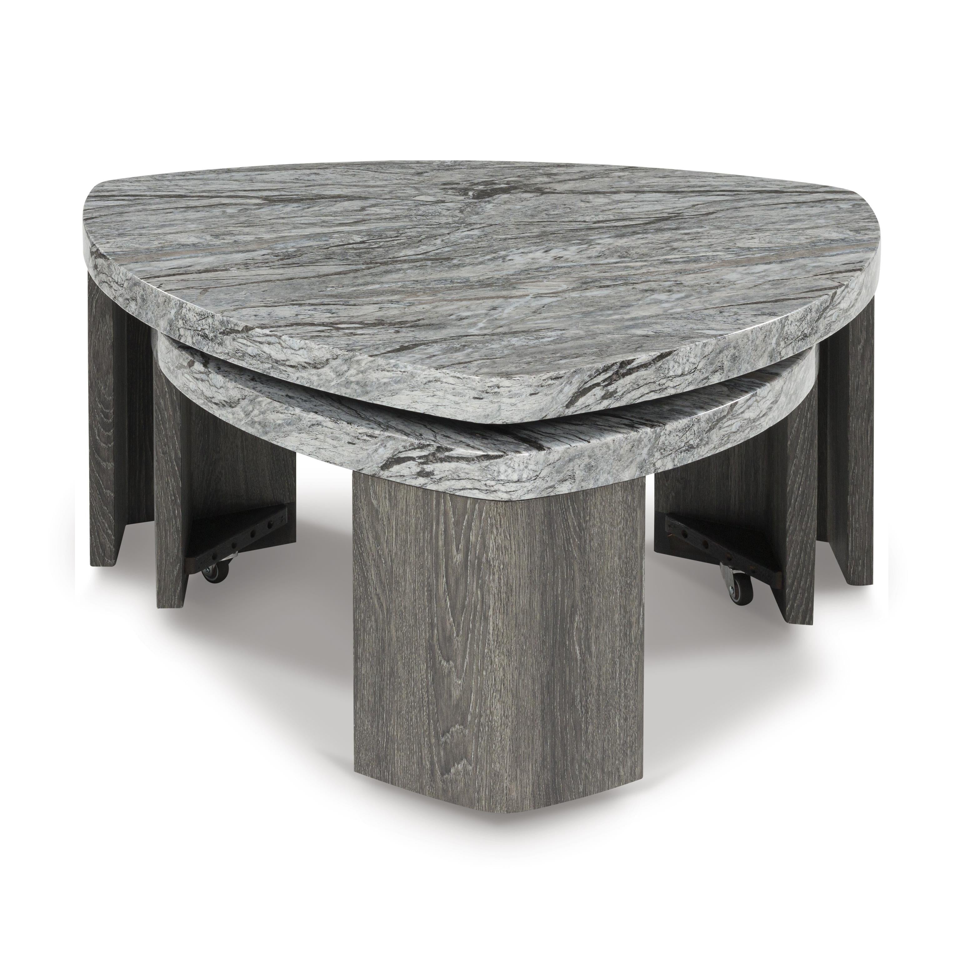 Signature Design by Ashley Surmour T600-0 Stacked Cocktail Table - Image 3