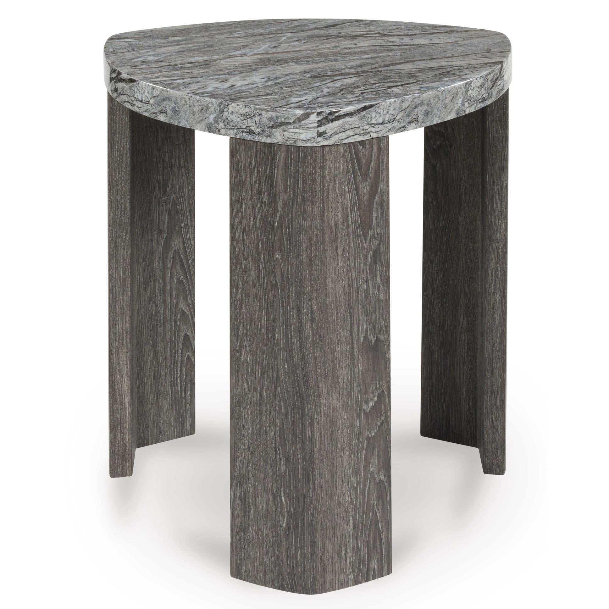 Signature Design by Ashley Surmour T600-6 Triangle End Table - Image 1