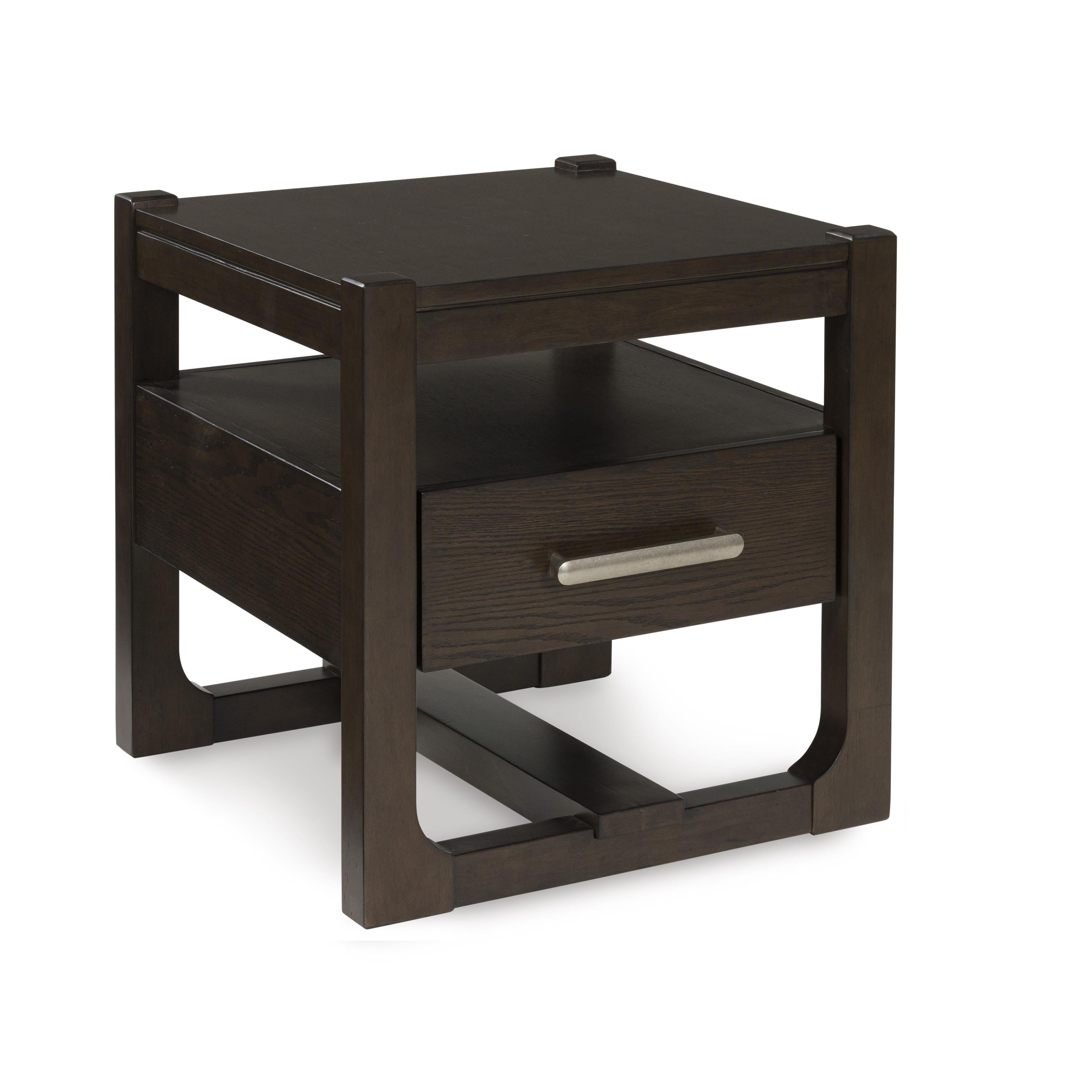 Signature Design by Ashley Breckington T856-2 Square End Table - Image 1