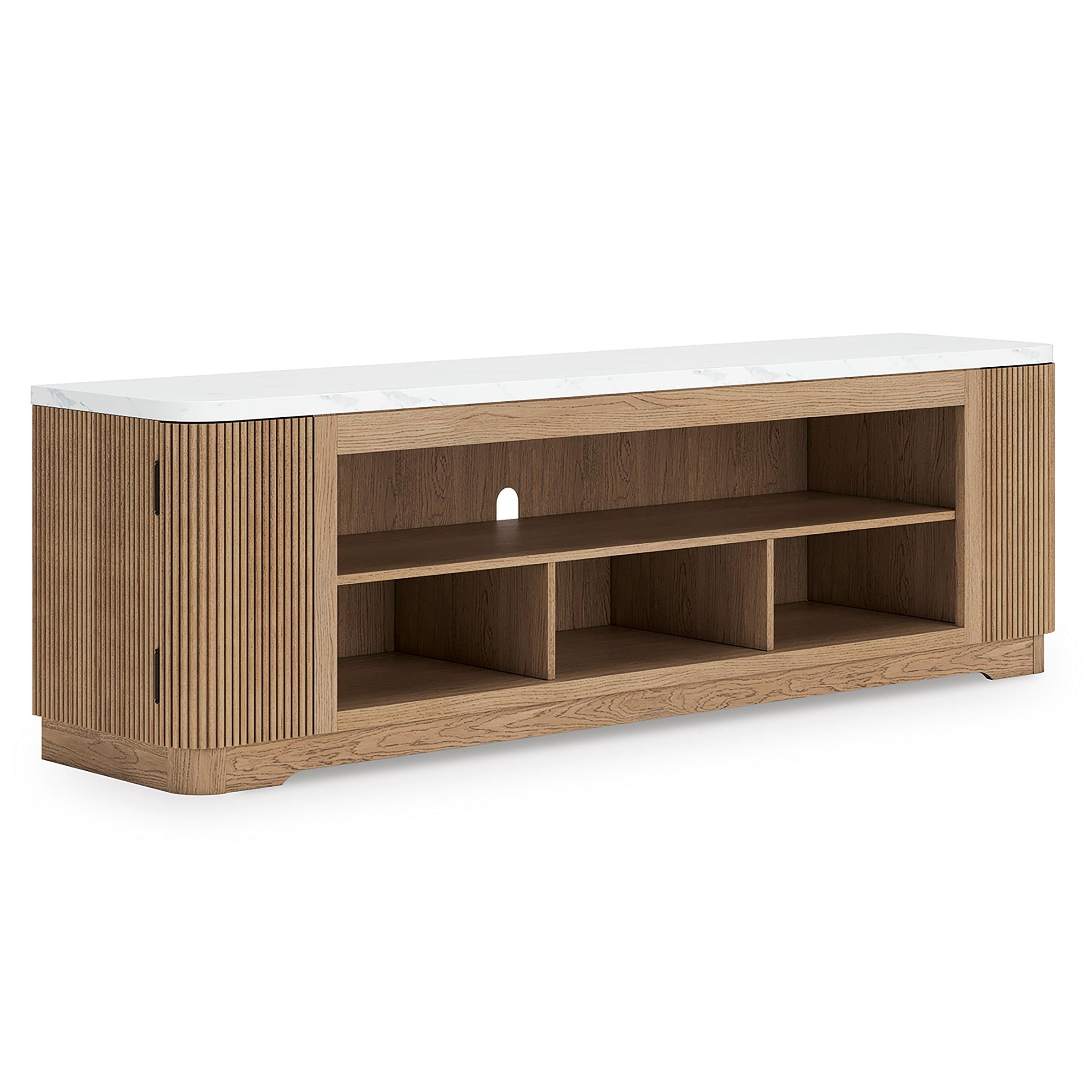 Signature Design by Ashley Camdill W808-68 XL TV Stand with Fireplace Option - Image 1