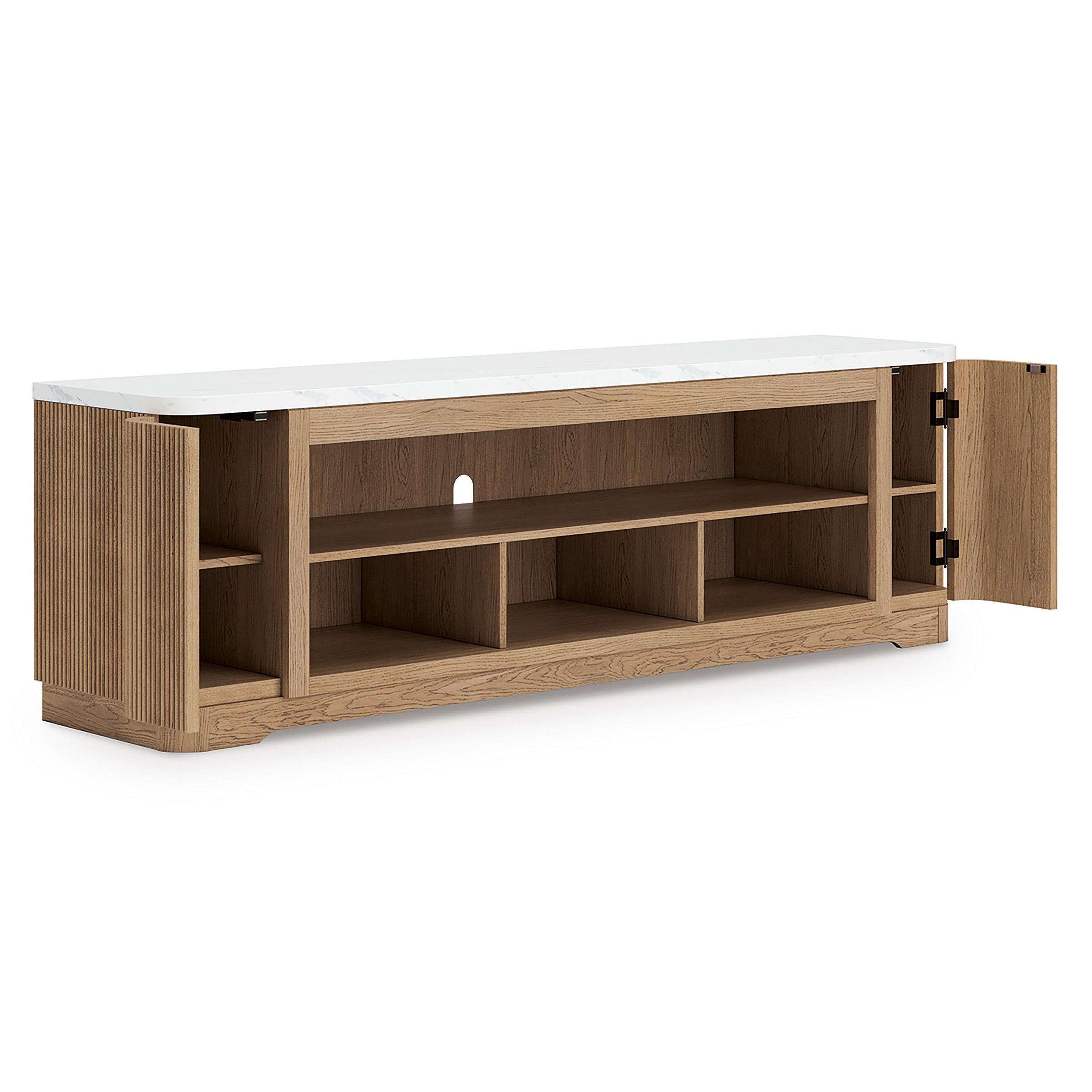 Signature Design by Ashley Camdill W808-68 XL TV Stand with Fireplace Option - Image 2