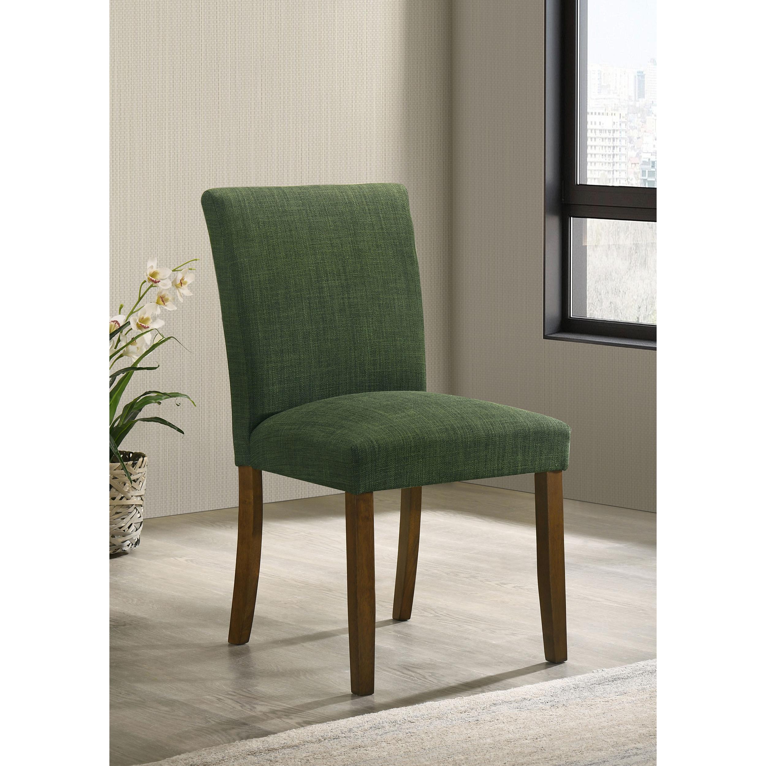 Coaster Furniture Cantley 106378 pholstered Dining Side Chair - Green - Image 2