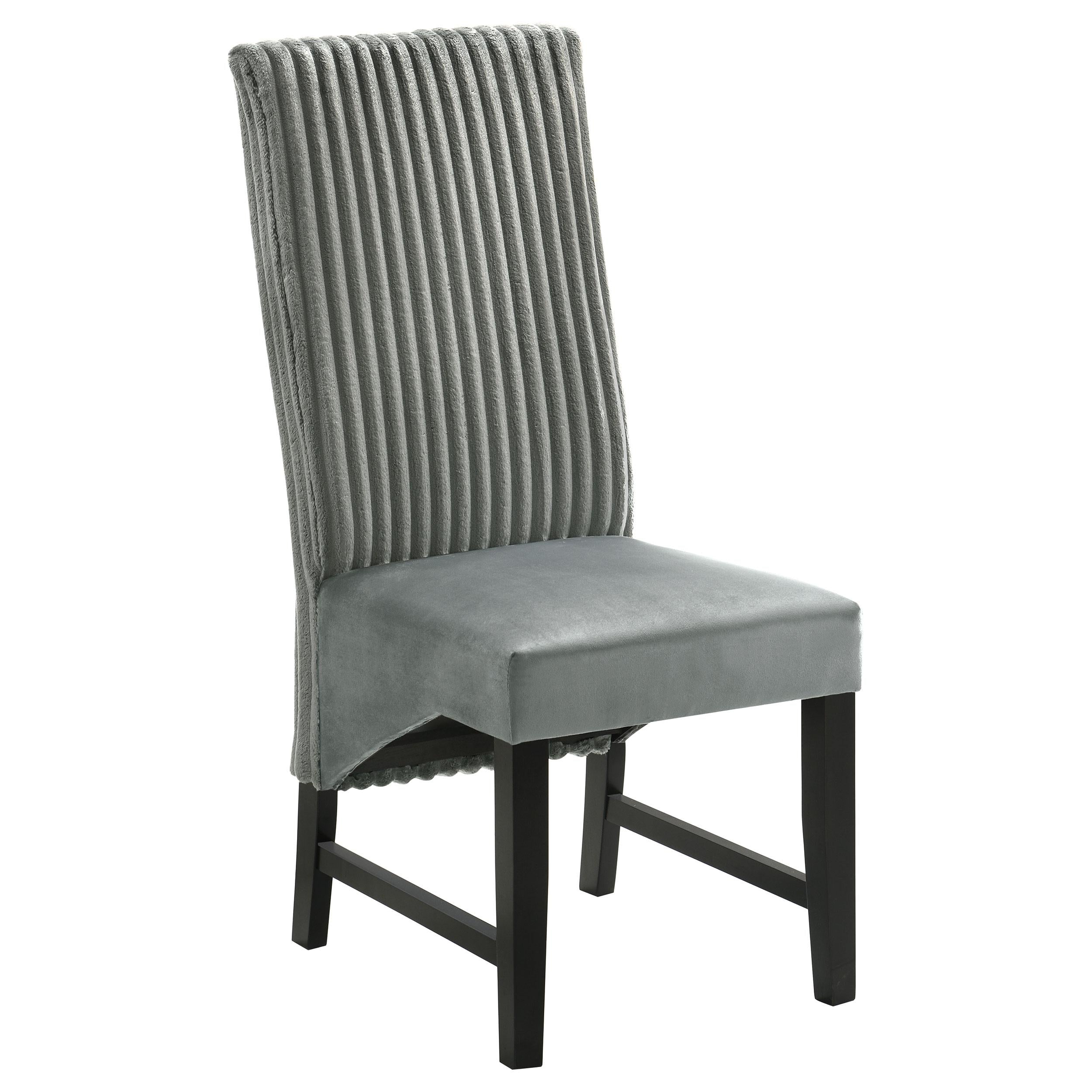 Coaster Furniture Barrand 106389 Upholstered Dining Side Chair - Grey - Image 1