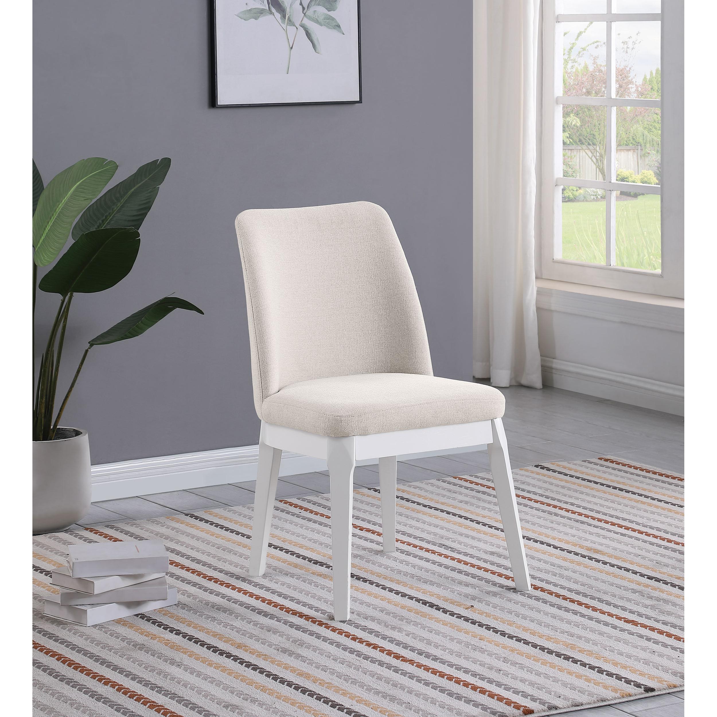 Coaster Furniture Carissa 108302 Upholstered Dining Side Chair - Beige - Image 2