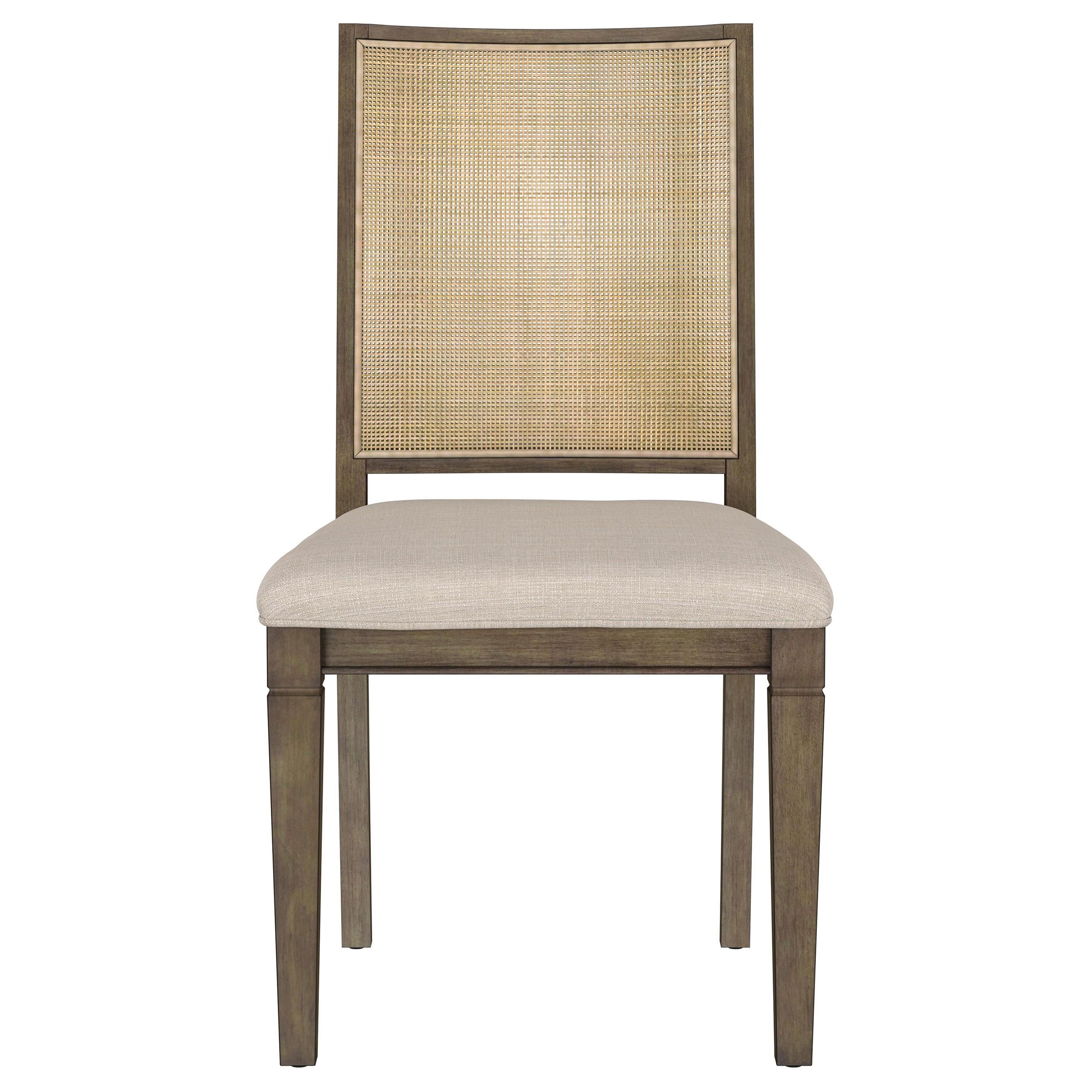 Coaster Furniture Matisse 108312 Woven Rattan Back Dining Side Chair - Brown - Image 3