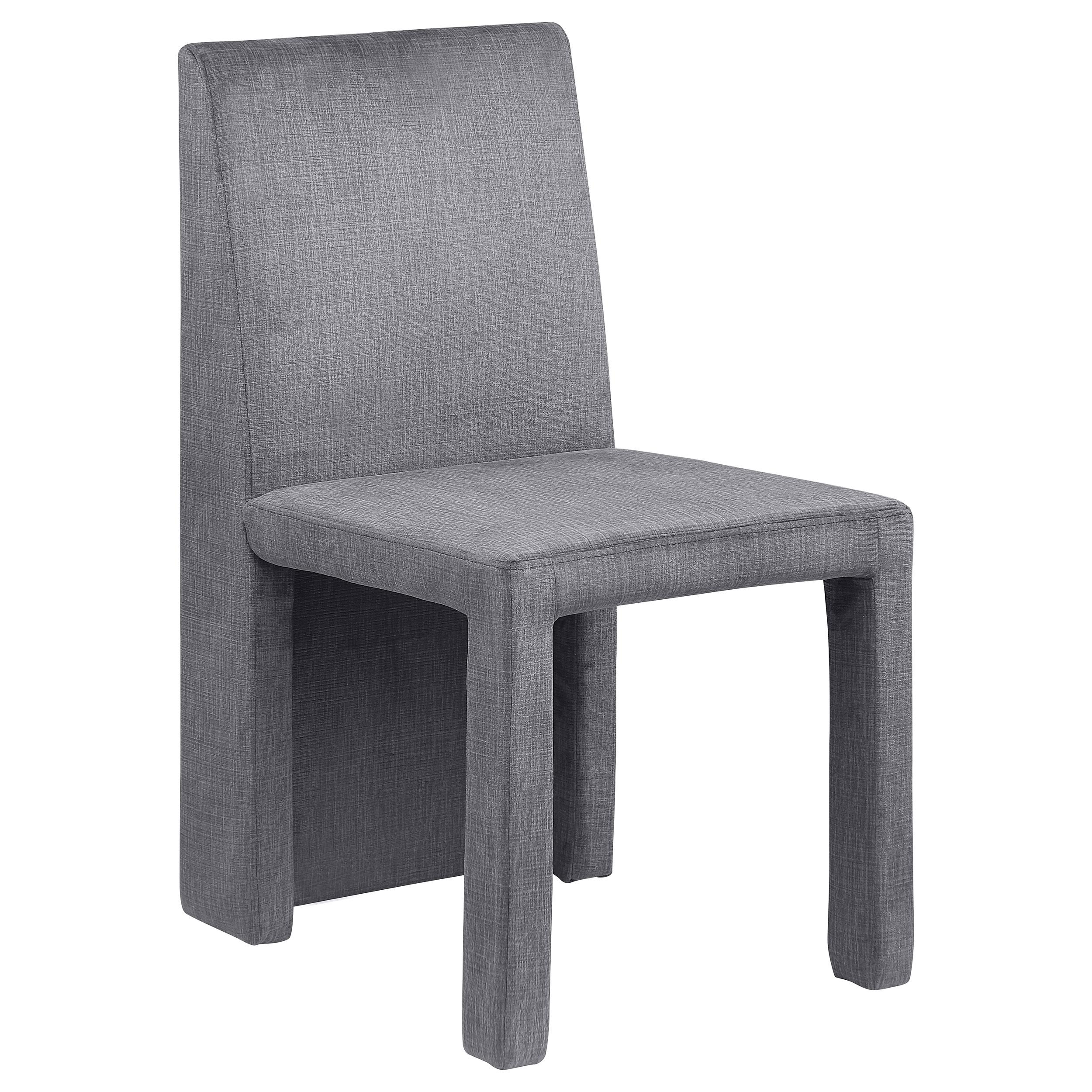 Coaster Furniture Tordera 108512 Velvet Upholstered Dining Side Chair - Grey - Image 1