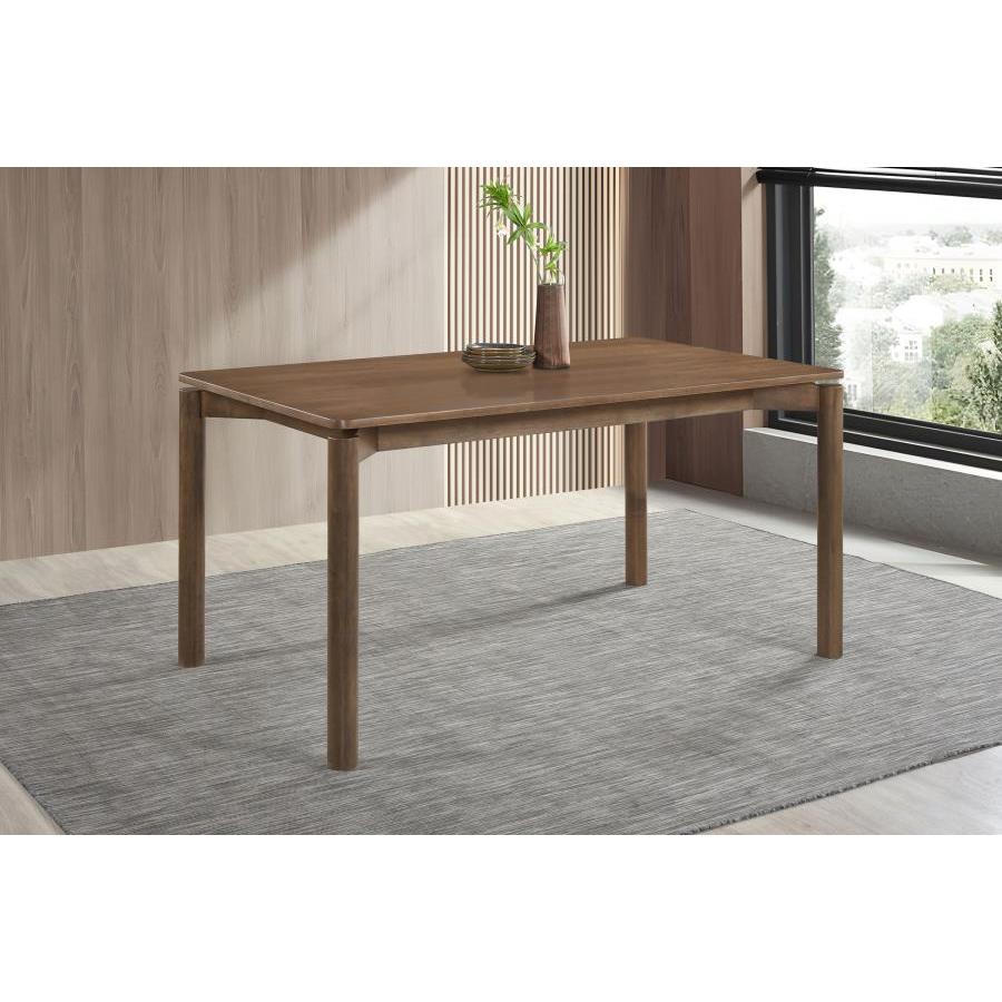 Coaster Furniture Parkridge 108561 59-inch Rectangular Dining Table - Natural Walnut - Image 2