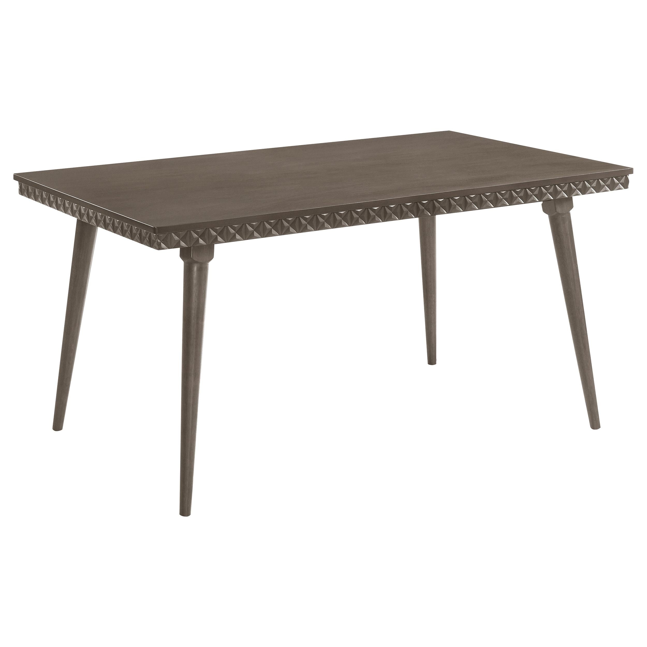 Coaster Furniture Onslow 108621 59-inch Rectangular Wood Dining Table - Dark Brown - Image 1
