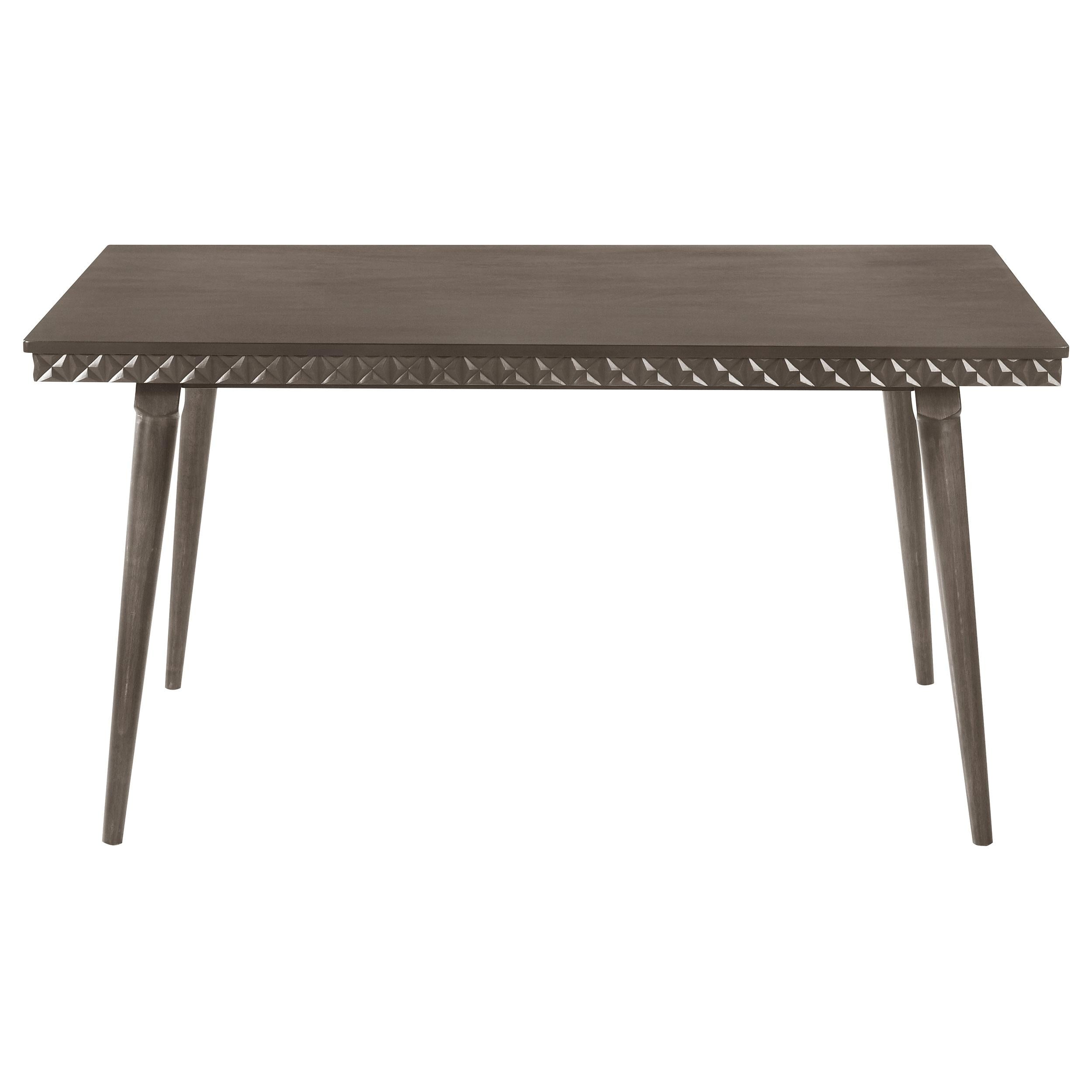 Coaster Furniture Onslow 108621 59-inch Rectangular Wood Dining Table - Dark Brown - Image 3