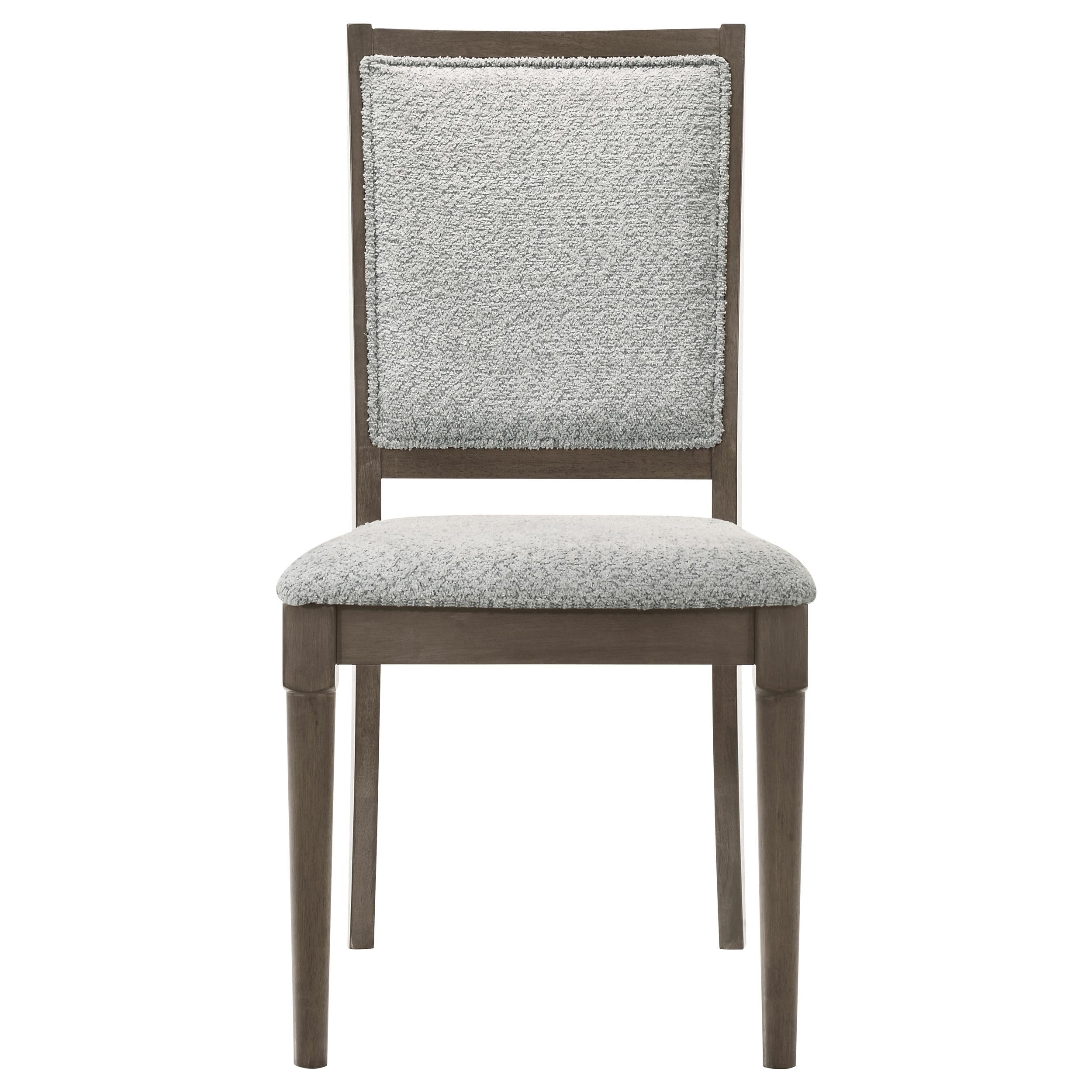 Coaster Furniture Onslow 108622 Upholstered Dining Side Chair - Dark Brown - Image 3