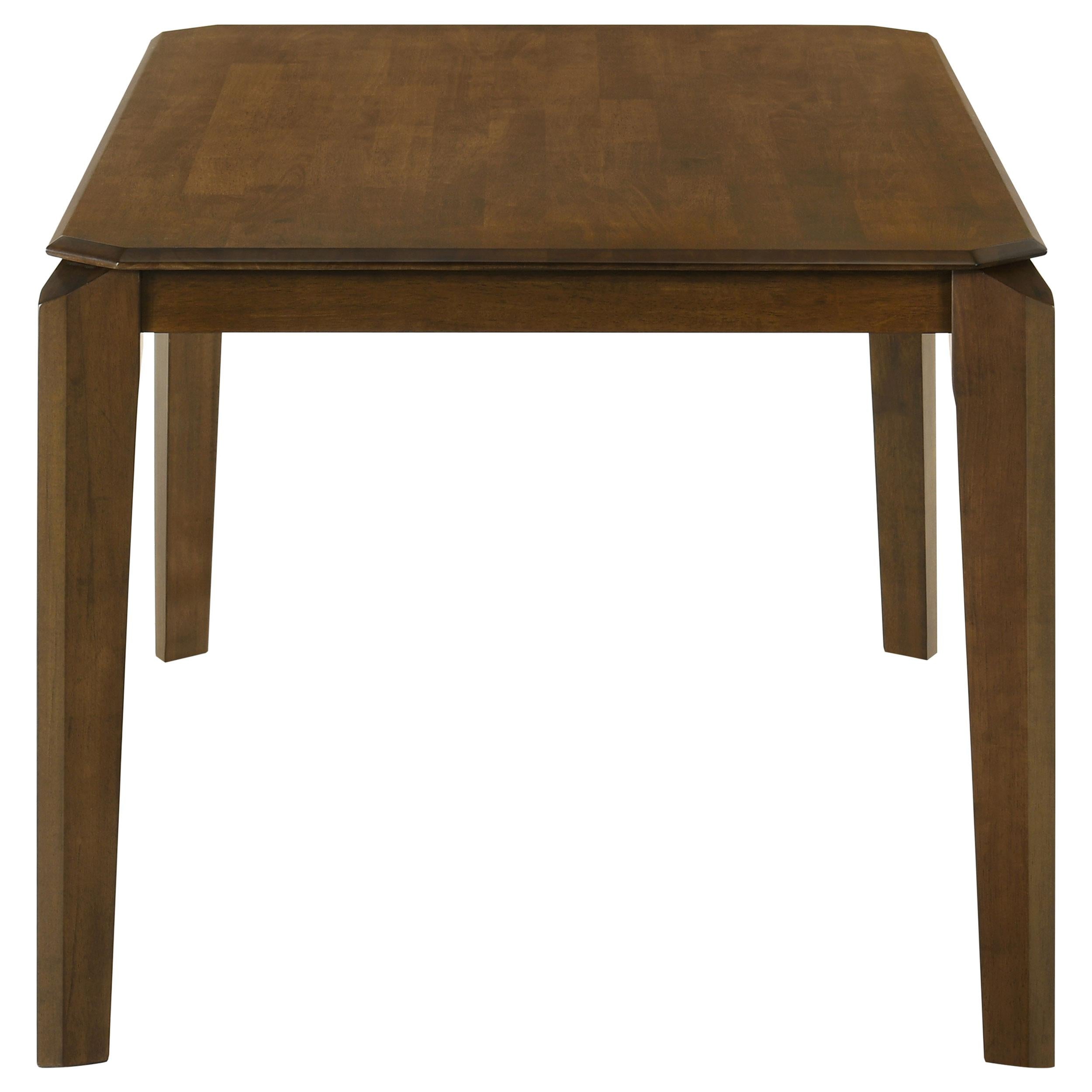 Coaster Furniture Almonte 108921 59-inch Rectangular Wood Dining Table - Dark Brown - Image 3