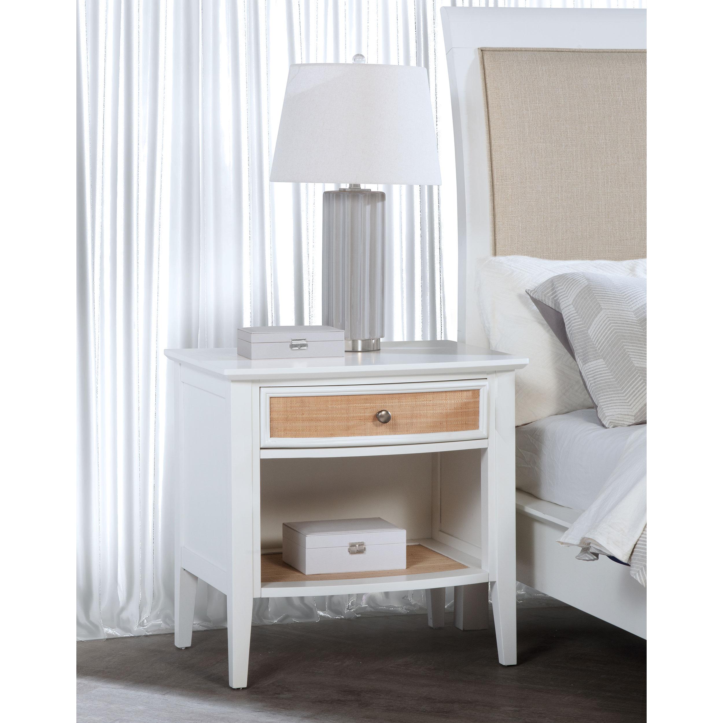 Coaster Furniture Bexhill 223472 1-Drawer Nightstand Bedside Table - White - Image 2