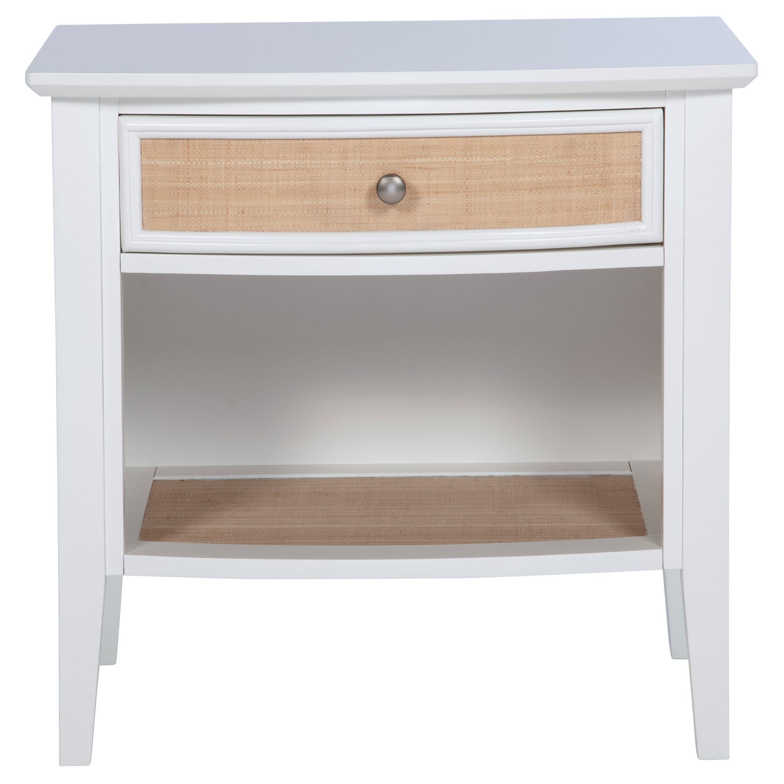Coaster Furniture Bexhill 223472 1-Drawer Nightstand Bedside Table - White - Image 3