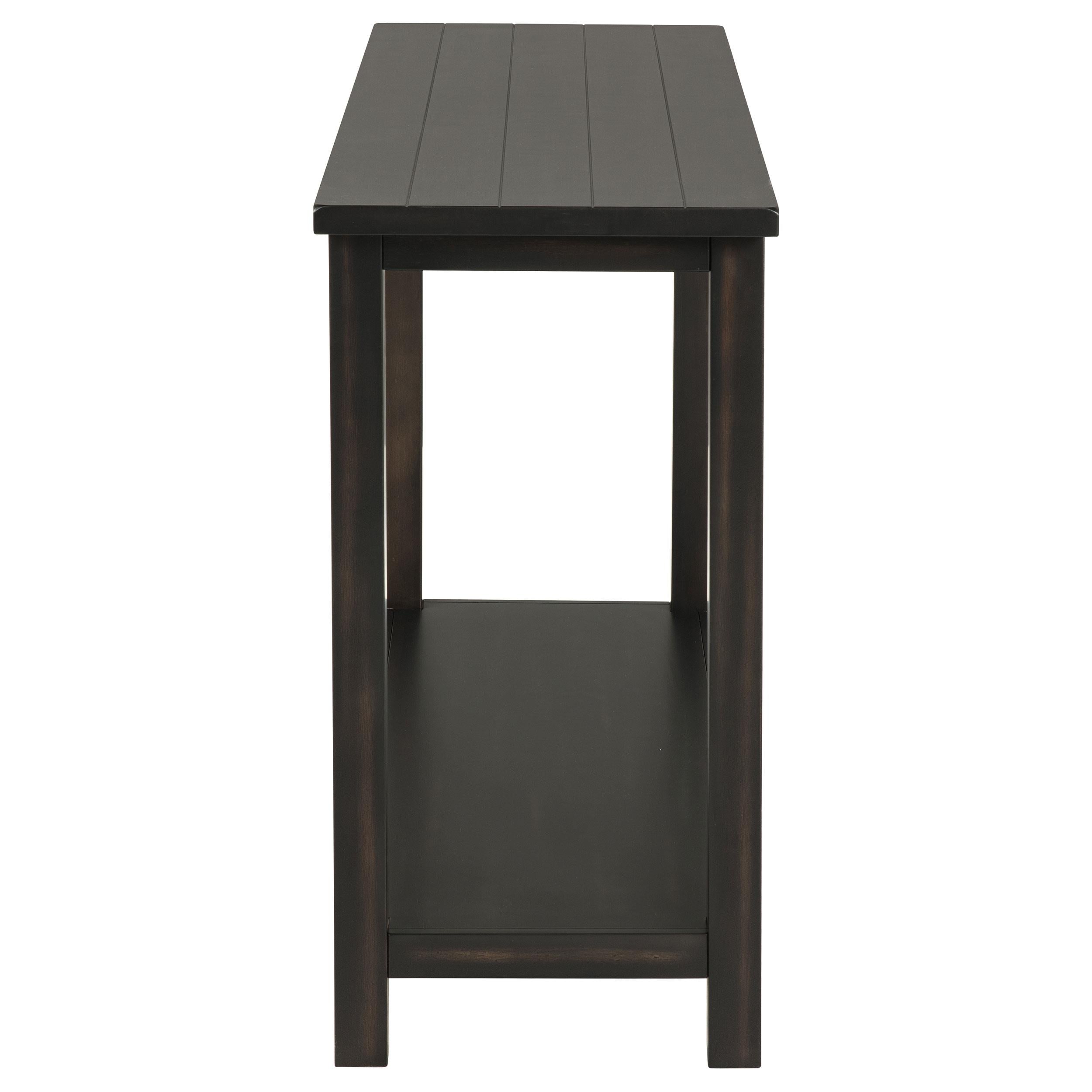 Coaster Furniture Payne 710569 Wood Entryway Sofa Console Table - Java - Image 3