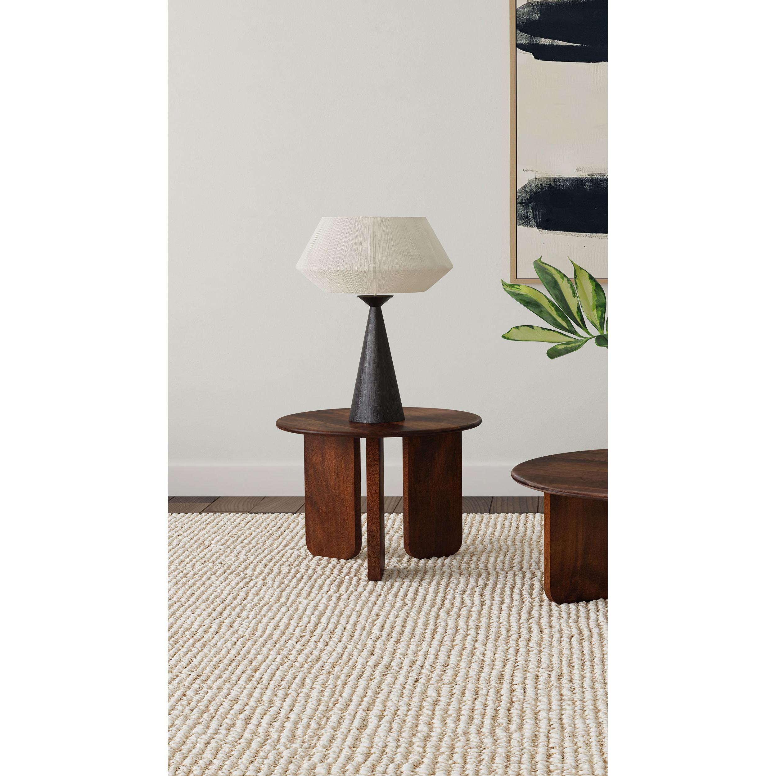 Coaster Furniture Dale 721997 Round Solid Mango Wood Side End Table - Brown - Image 2