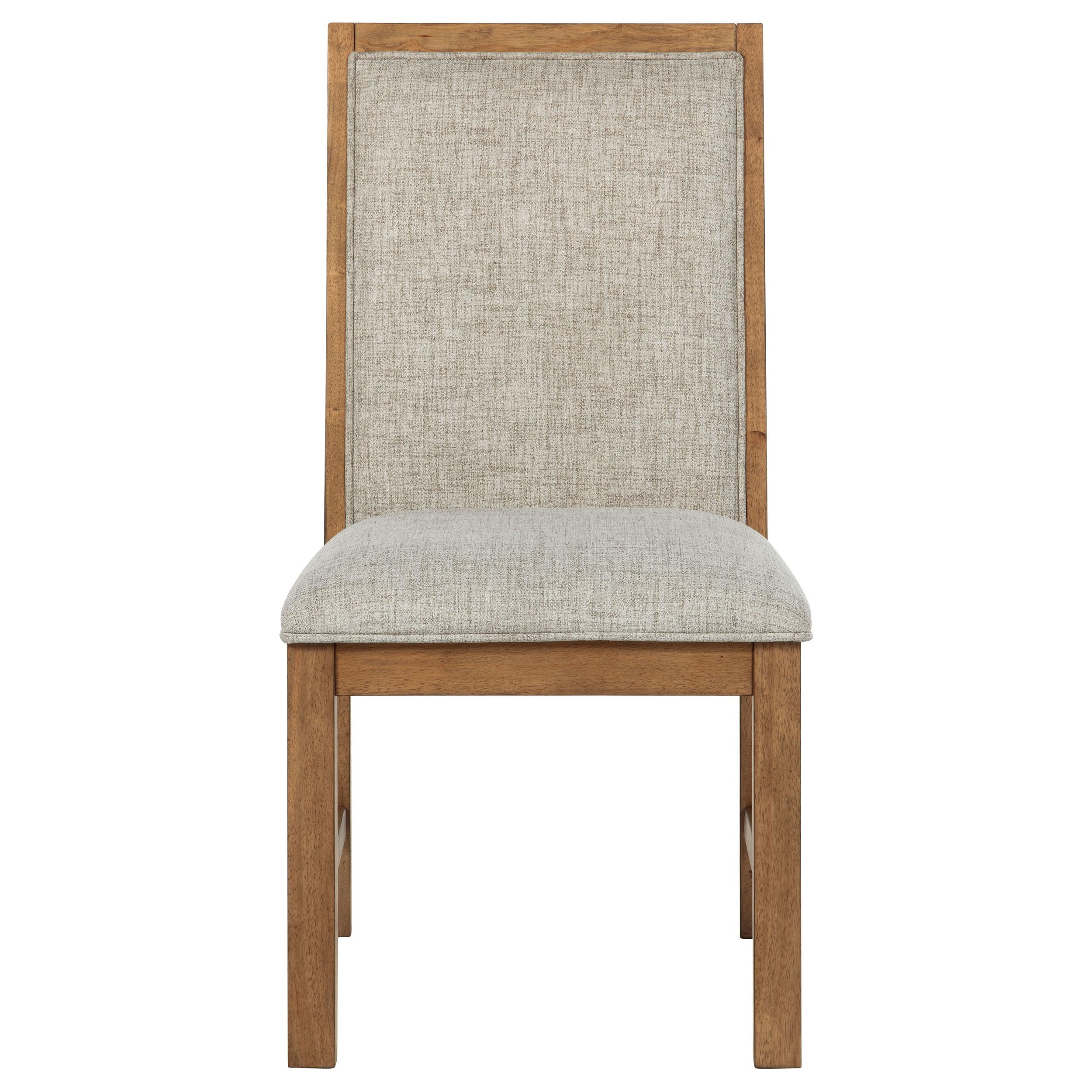 Coaster Furniture Bruner 109102 Upholstered Side Chair - Natural Brown - Image 3