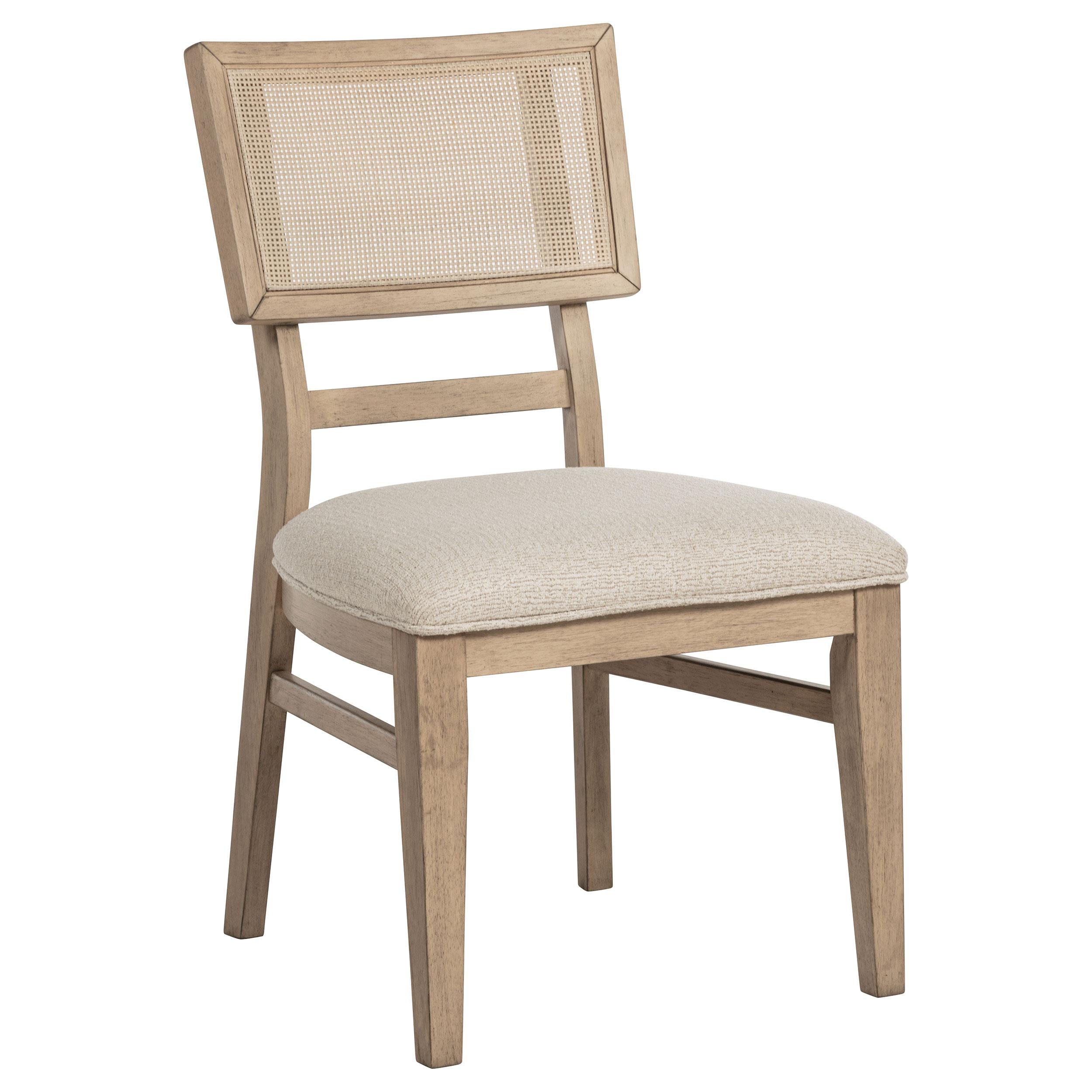 Coaster Furniture Kailani 109382 Rattan Cane Dining Side Chair - Beige Oak - Image 1