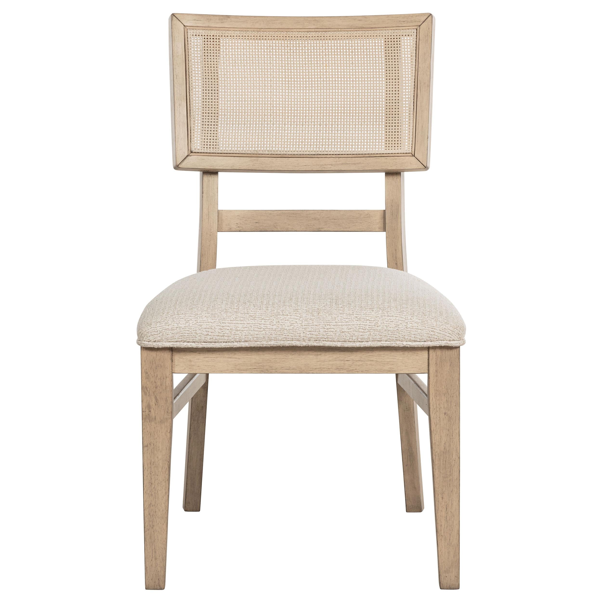 Coaster Furniture Kailani 109382 Rattan Cane Dining Side Chair - Beige Oak - Image 3