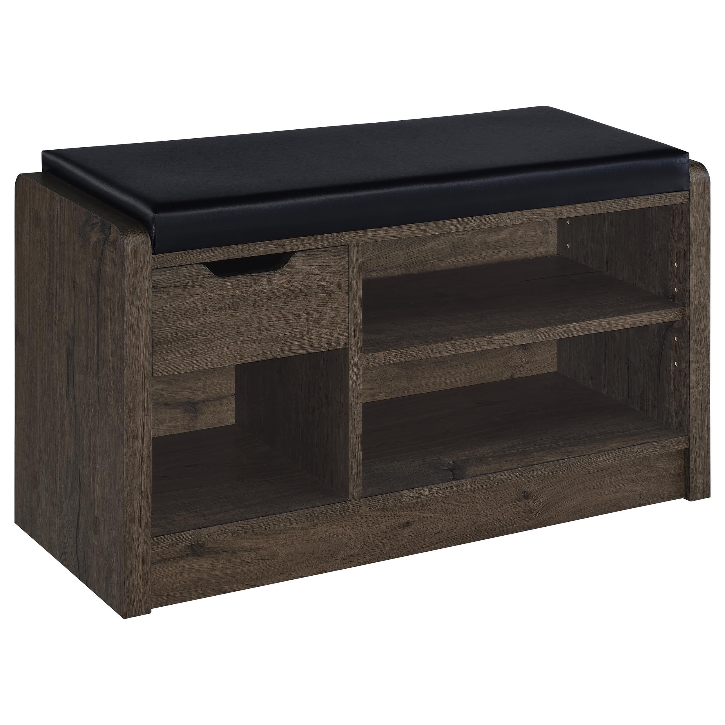 Coaster Furniture Arrington 910321 Storage Bench – Smoked Oak