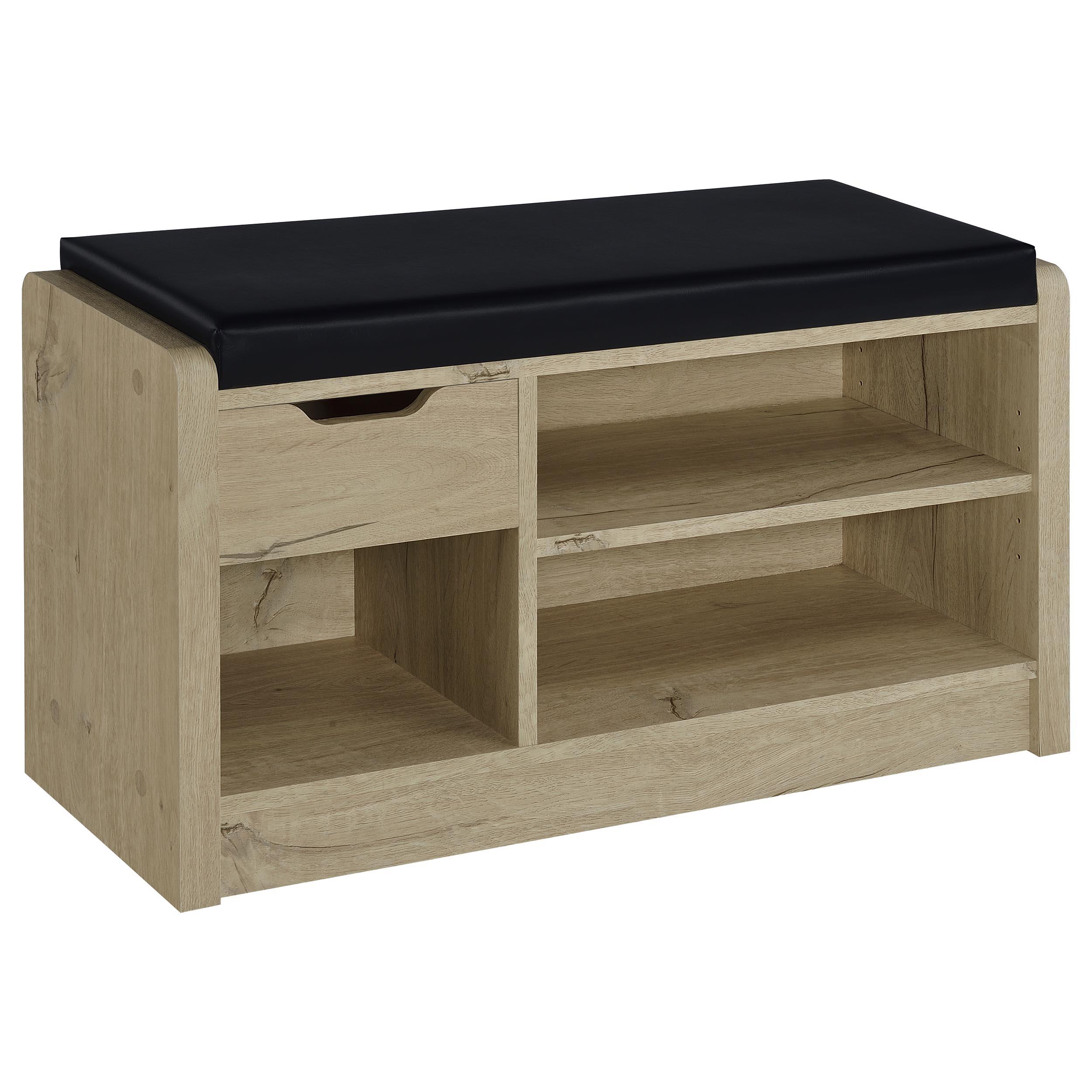 Coaster Furniture Arrington 910322 Storage Bench – White Oak