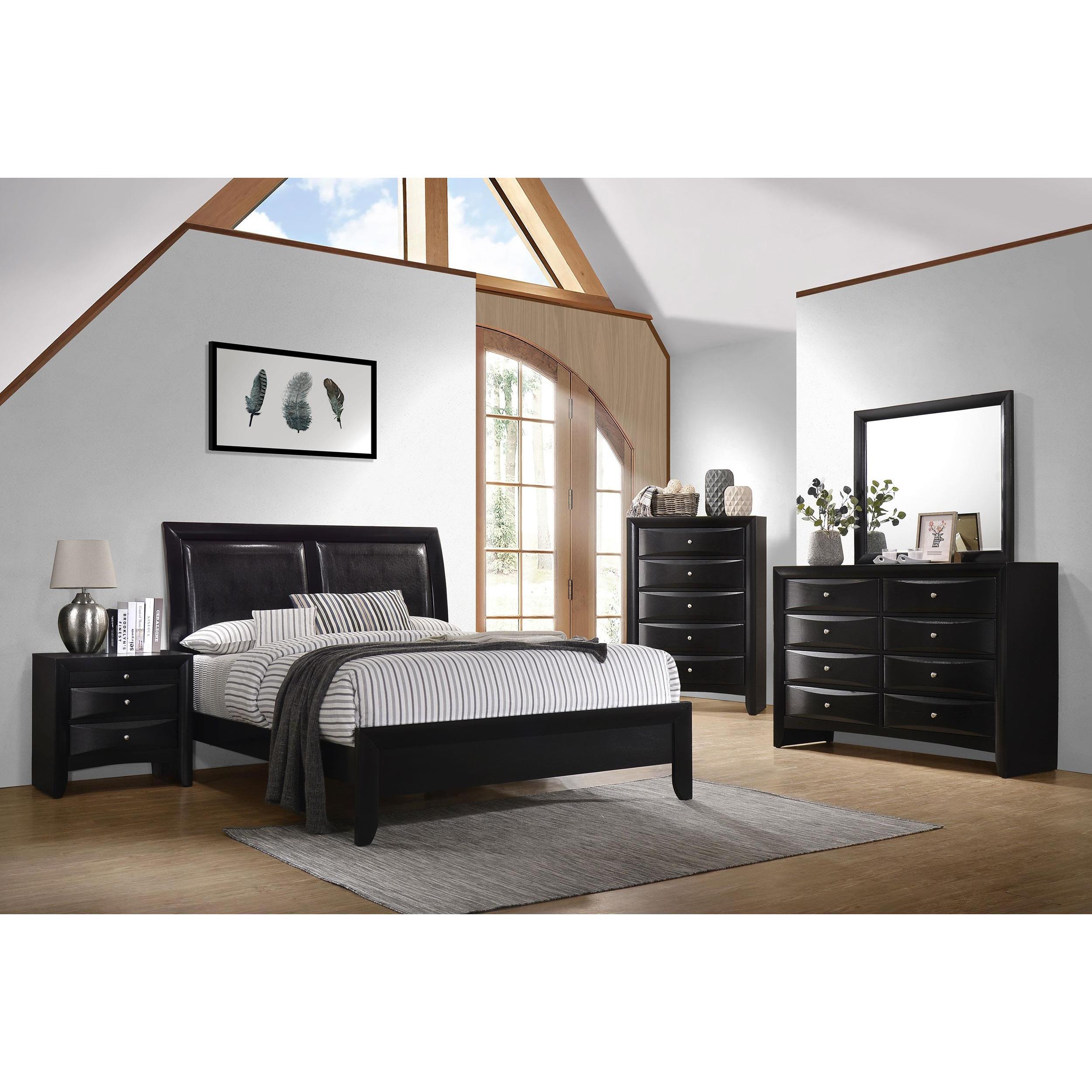 Coaster Furniture Briana 200703M 8-Drawer Dresser with Mirror - Black - Image 3