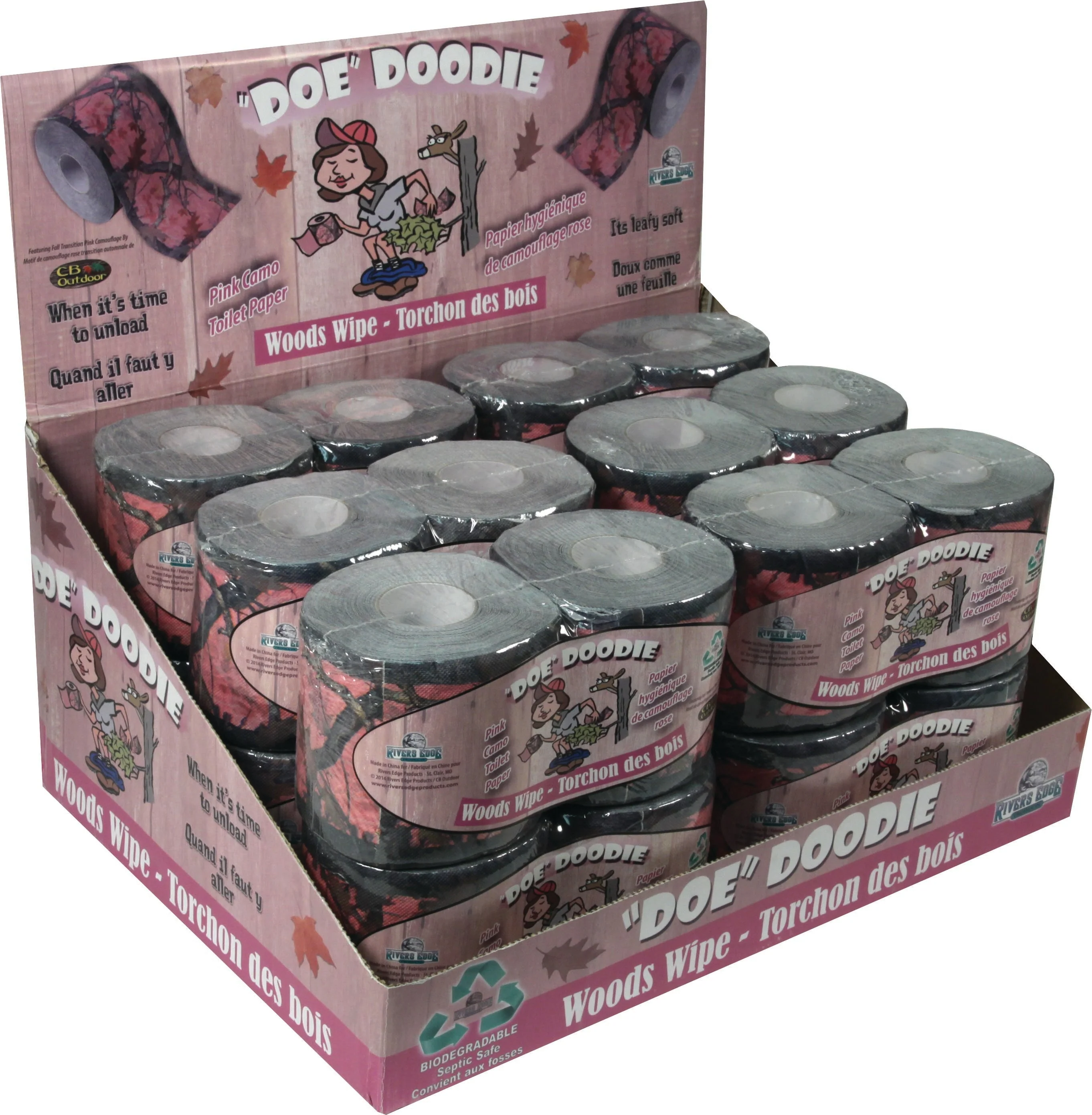 Toilet Paper 2-Pack-Pink Camo - Image 3