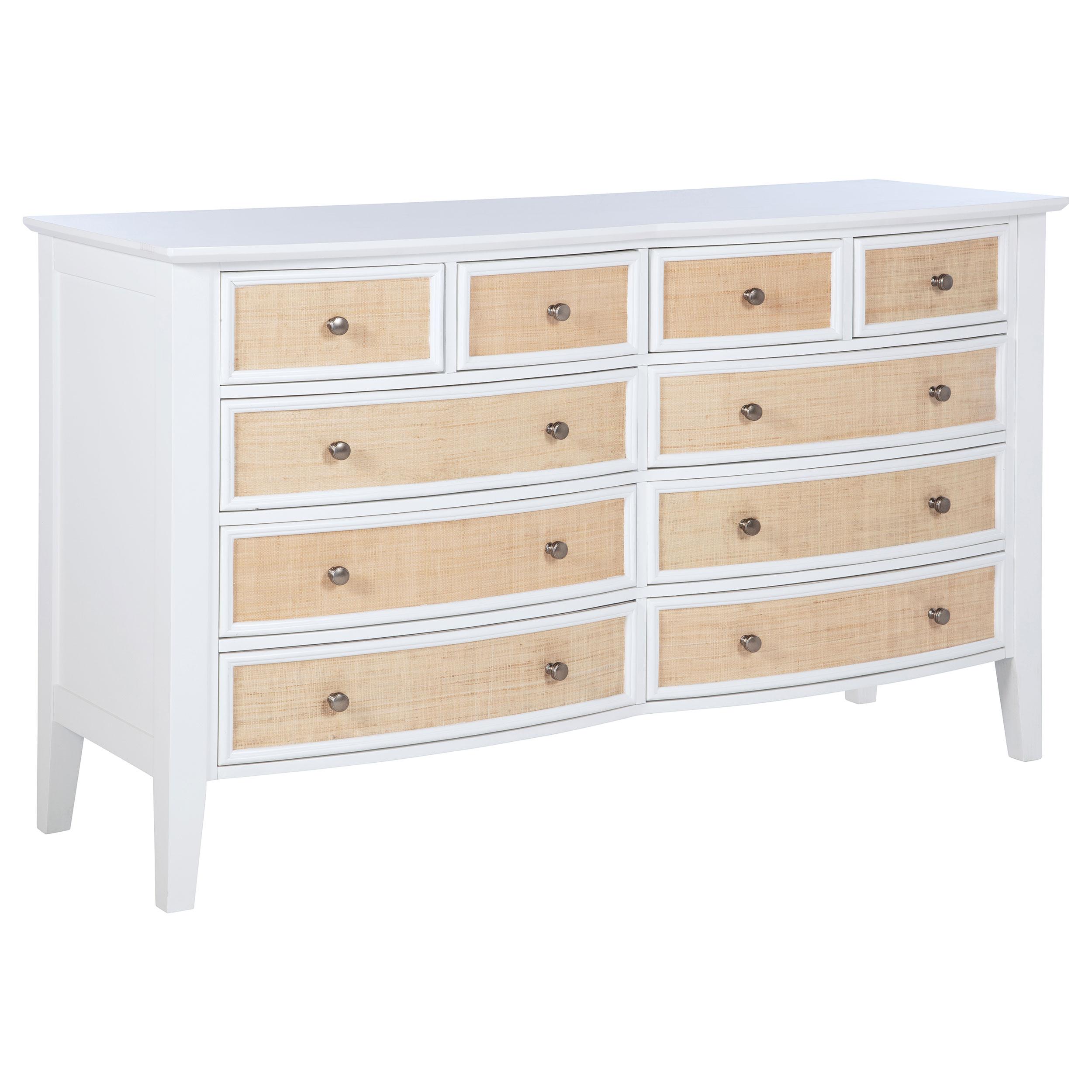 Coaster Furniture Bexhill 223473 10-Drawer Dresser Cabinet - White - Image 1