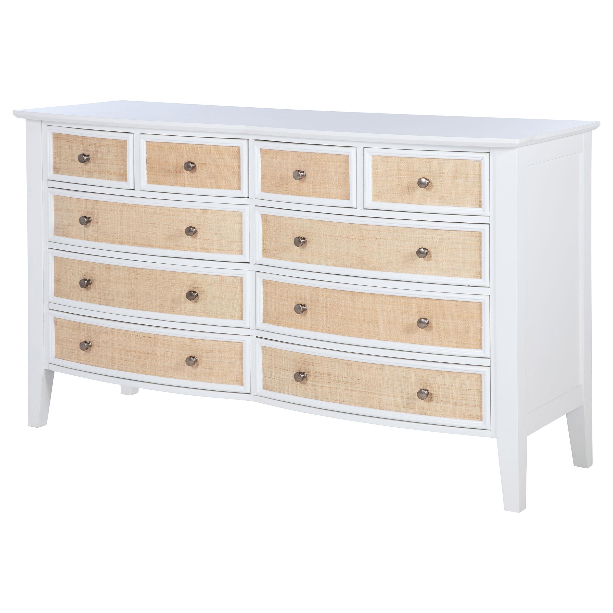 Coaster Furniture Bexhill 223473 10-Drawer Dresser Cabinet - White - Image 3