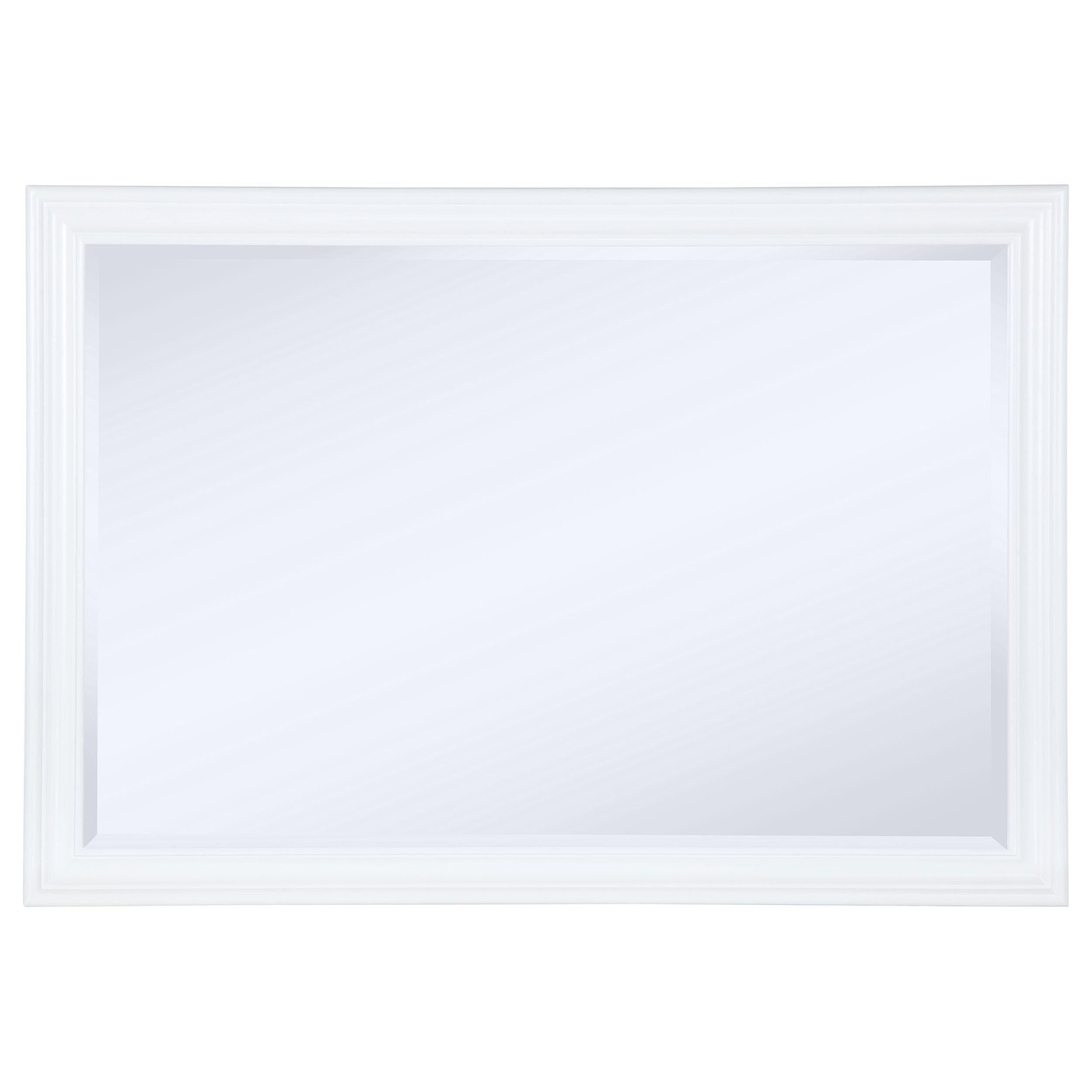 Coaster Furniture Bexhill 223474 Dresser Mirror - White - Image 2