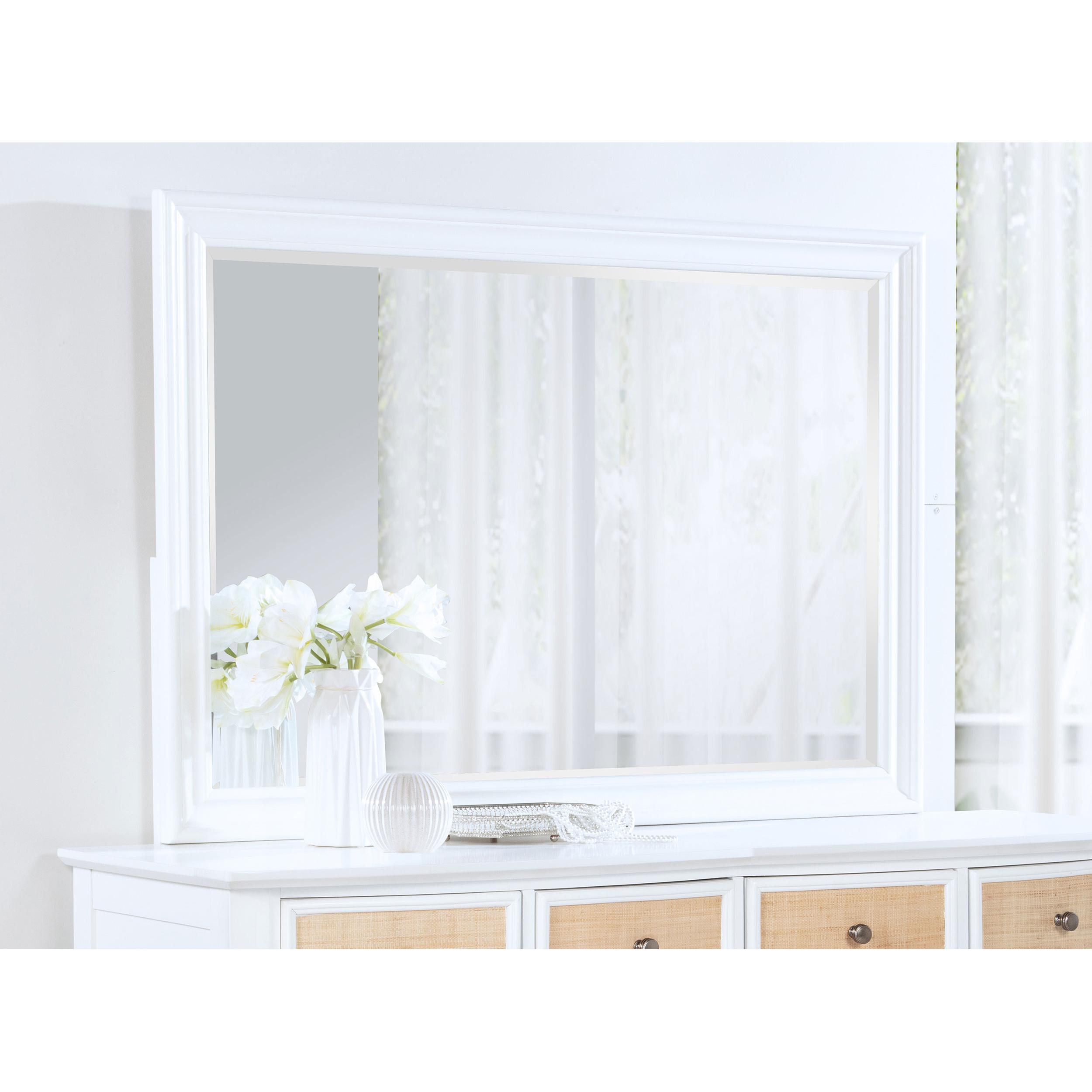 Coaster Furniture Bexhill 223474 Dresser Mirror - White - Image 3