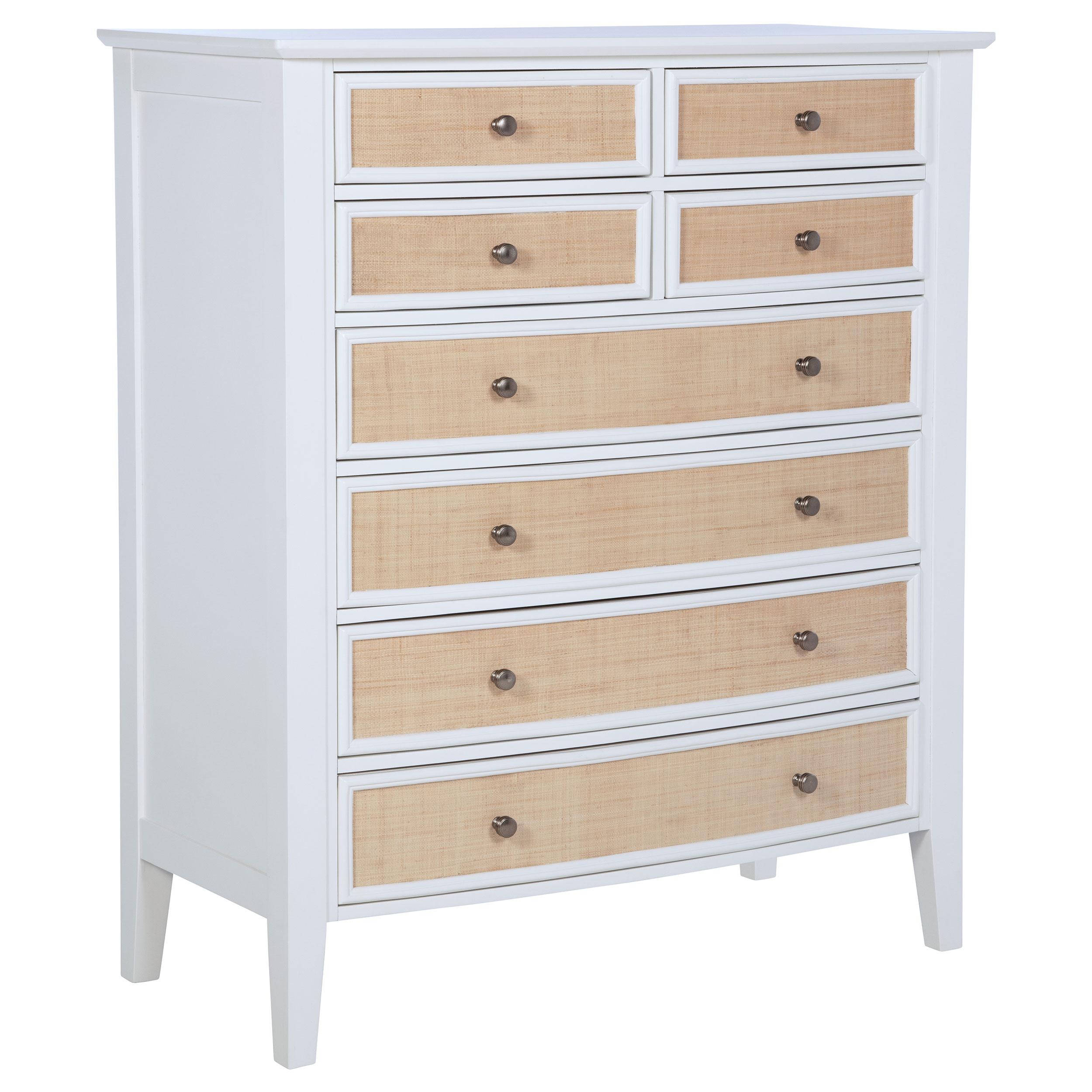 Coaster Furniture Bexhill 223475 8-Drawer Chest of Drawers - White - Image 1