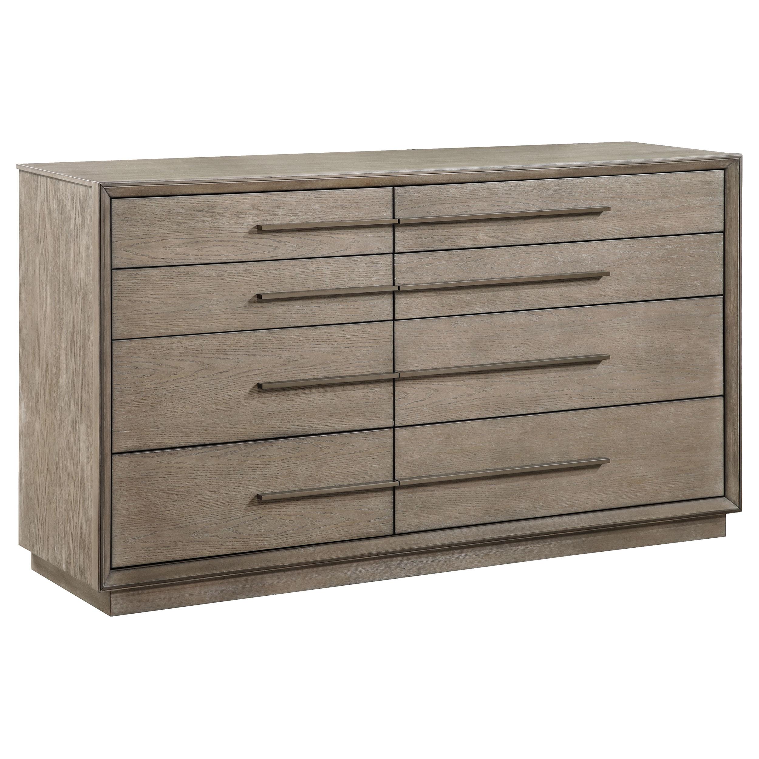 Coaster Furniture Durango 223273 8-Drawer Dresser - Taupe Oak - Image 1