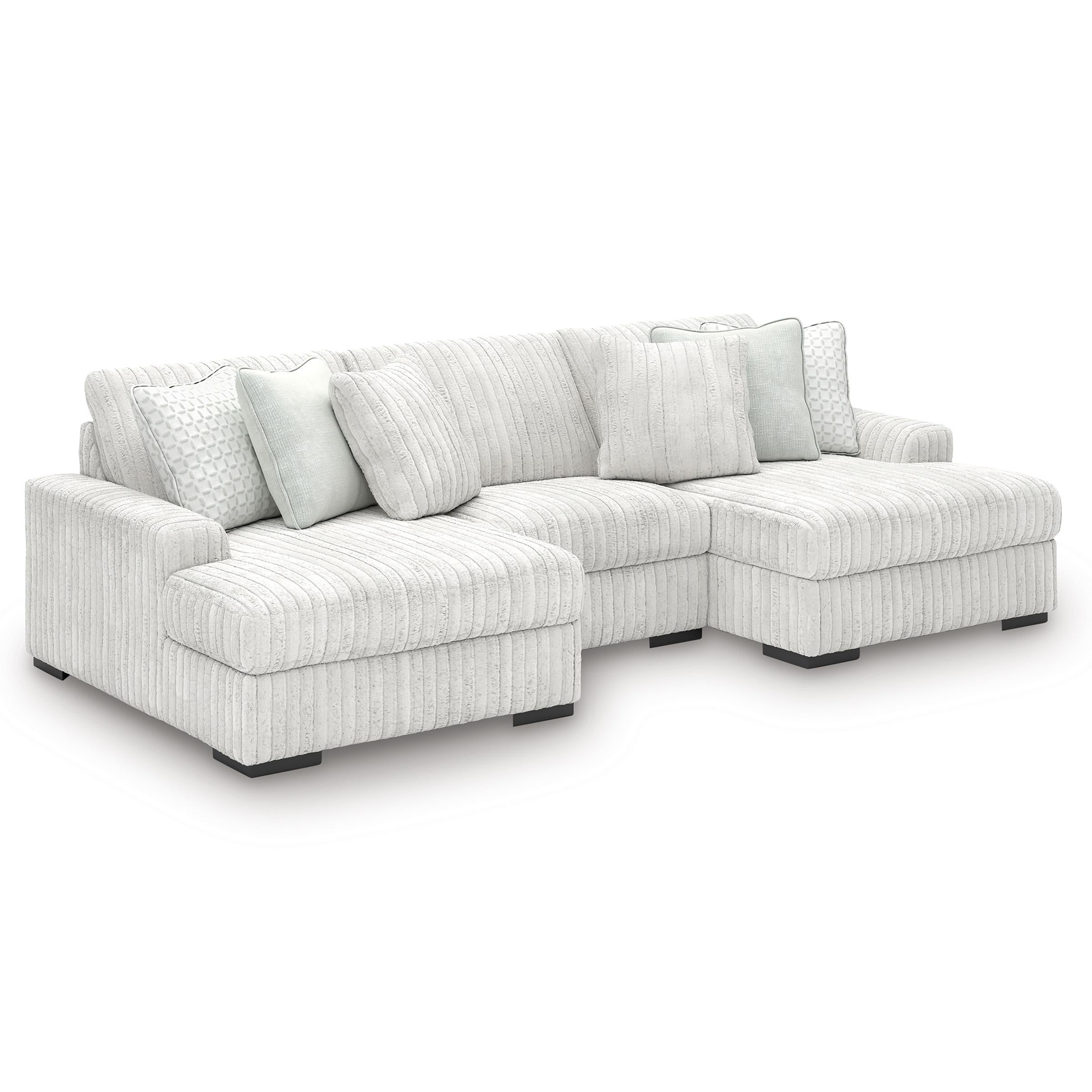 Signature Design by Ashley Stupendous 25903S4 3 pc Sectional with Double Chaise - Image 1