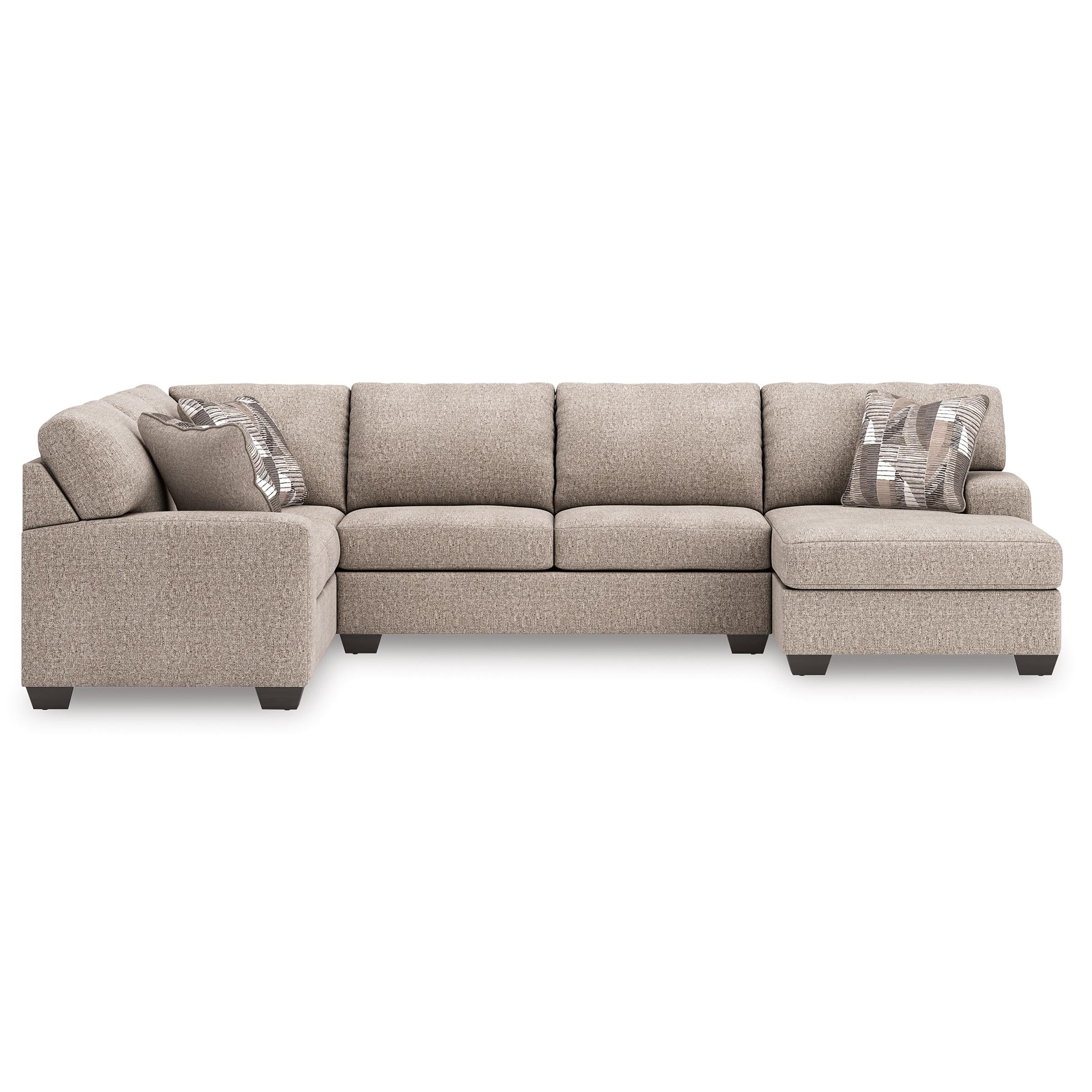 Benchcraft Newellen 48404S2 3 pc Sectional with Chaise - Image 2